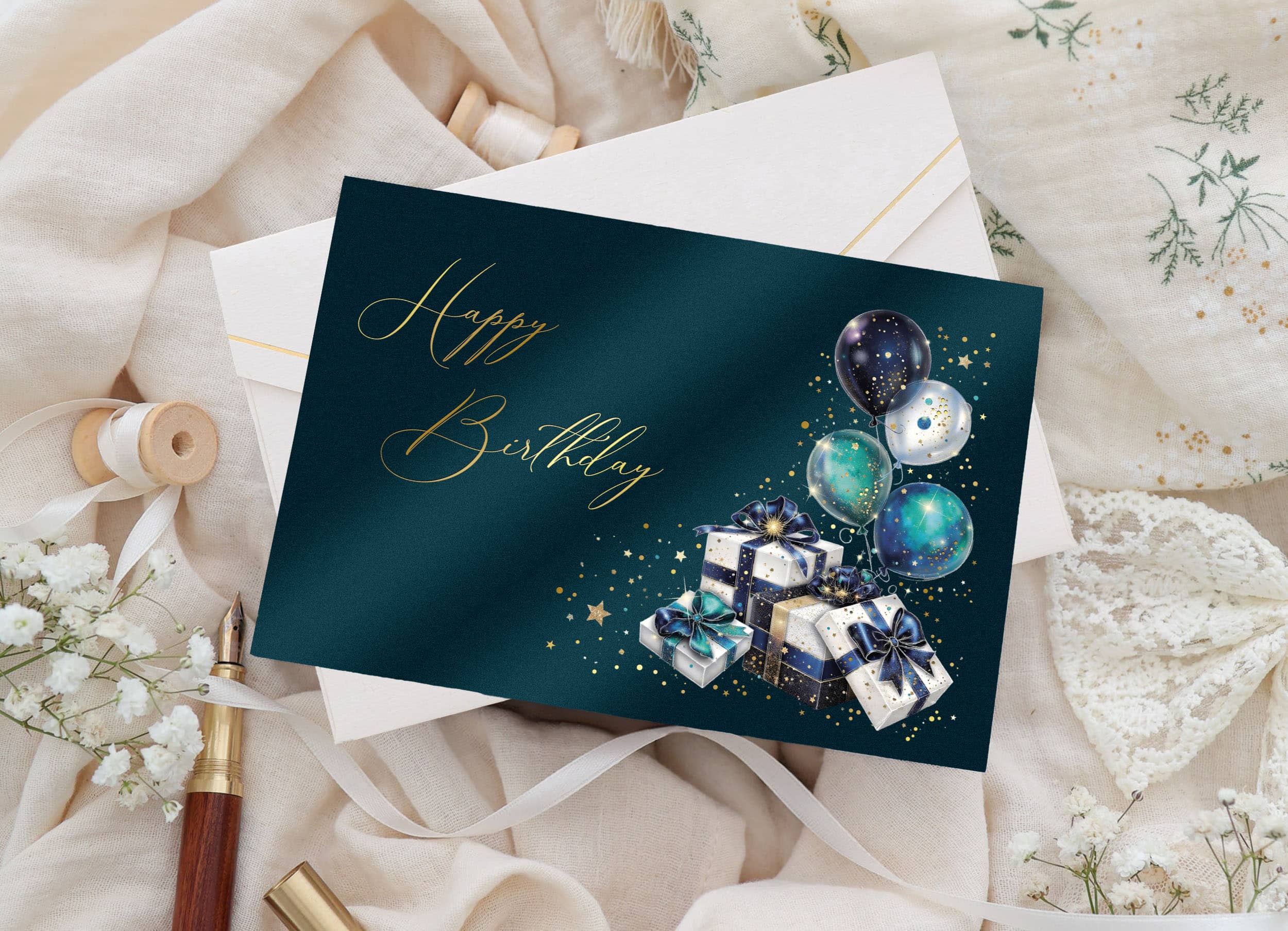 Geburtstagskarte STARDUST Gifts