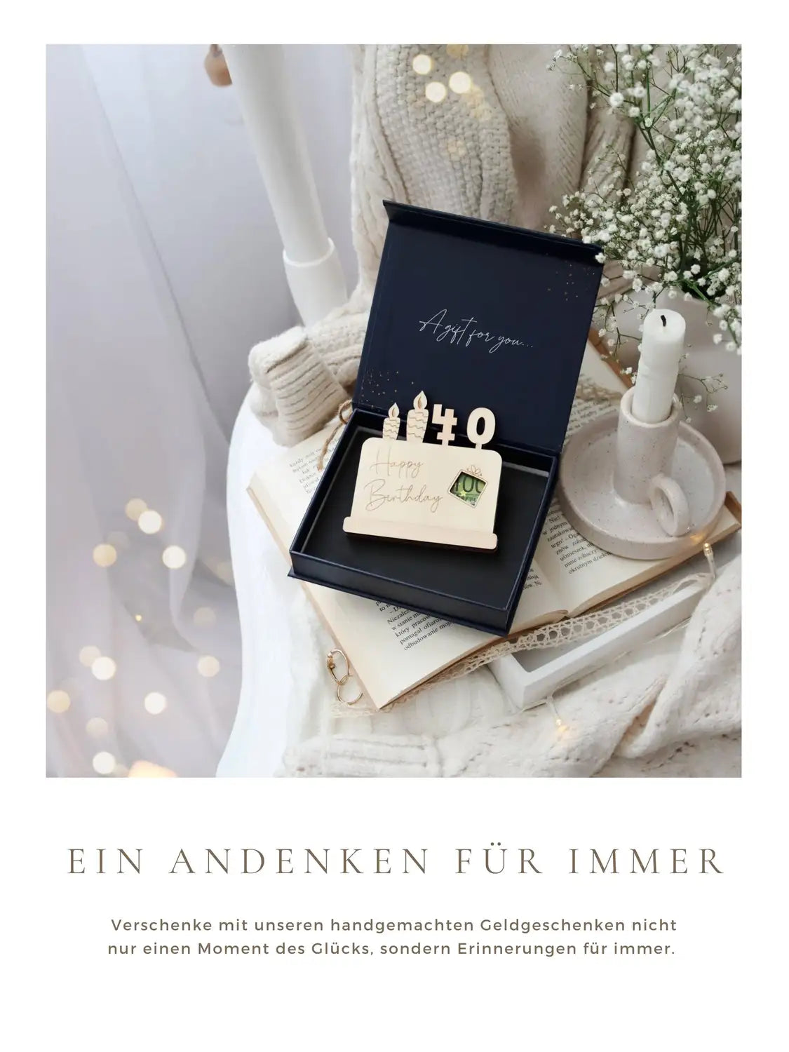 Geldgeschenk 40 Geburtstag