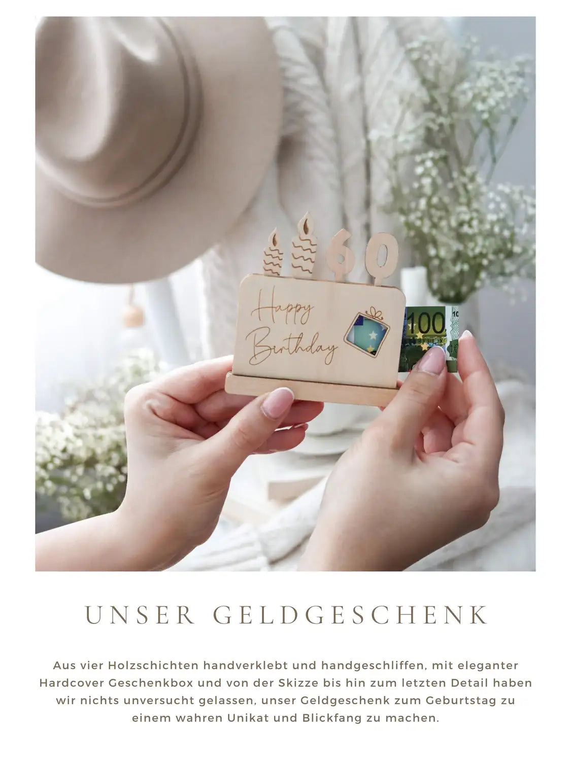 Geldgeschenk 60 Geburtstag