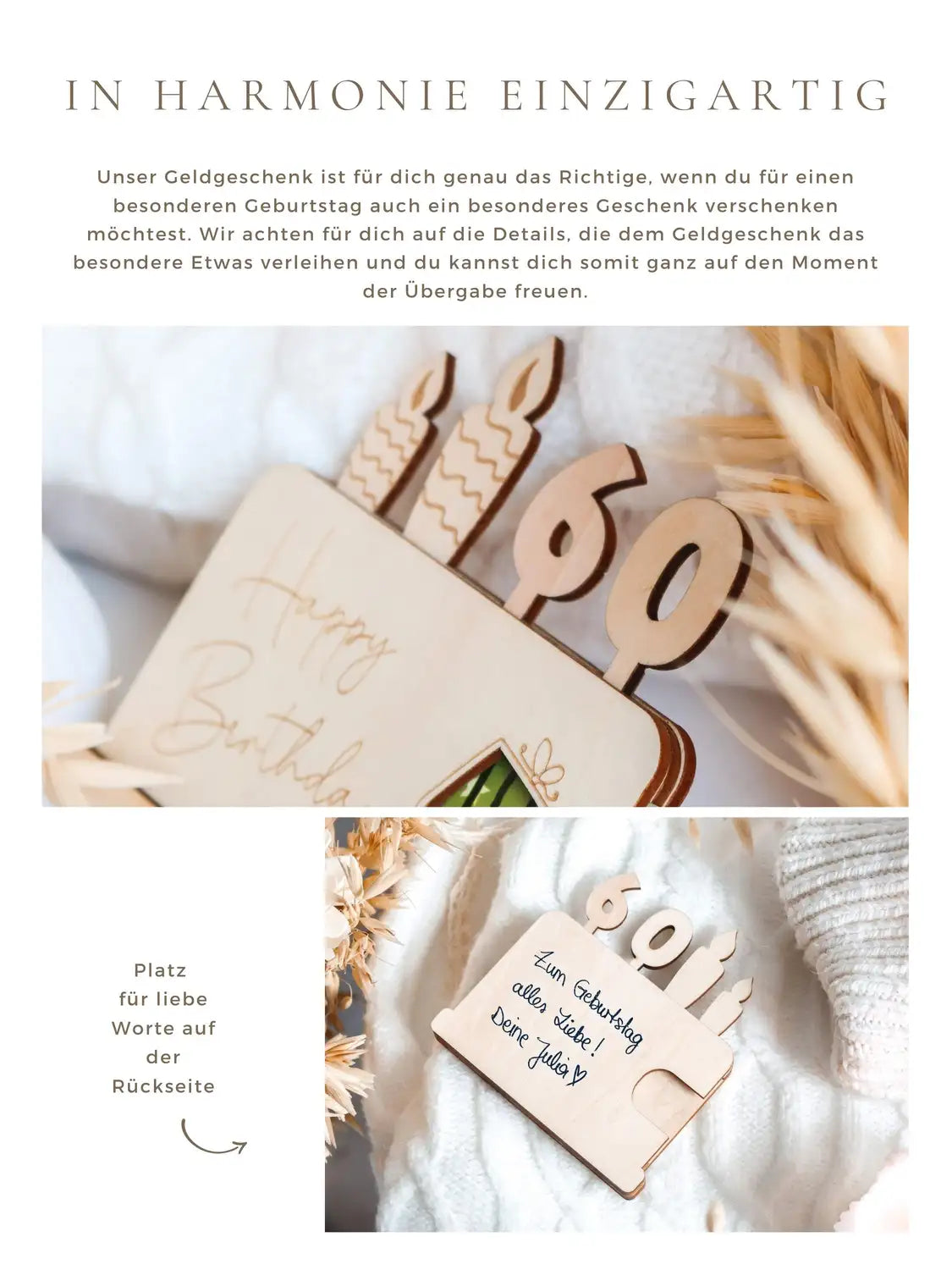 Geldgeschenk 60 Geburtstag