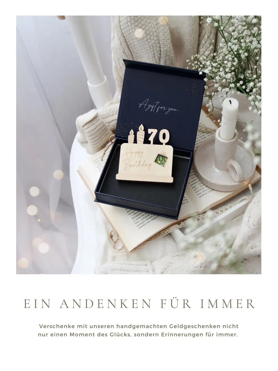 Geldgeschenk 70 Geburtstag