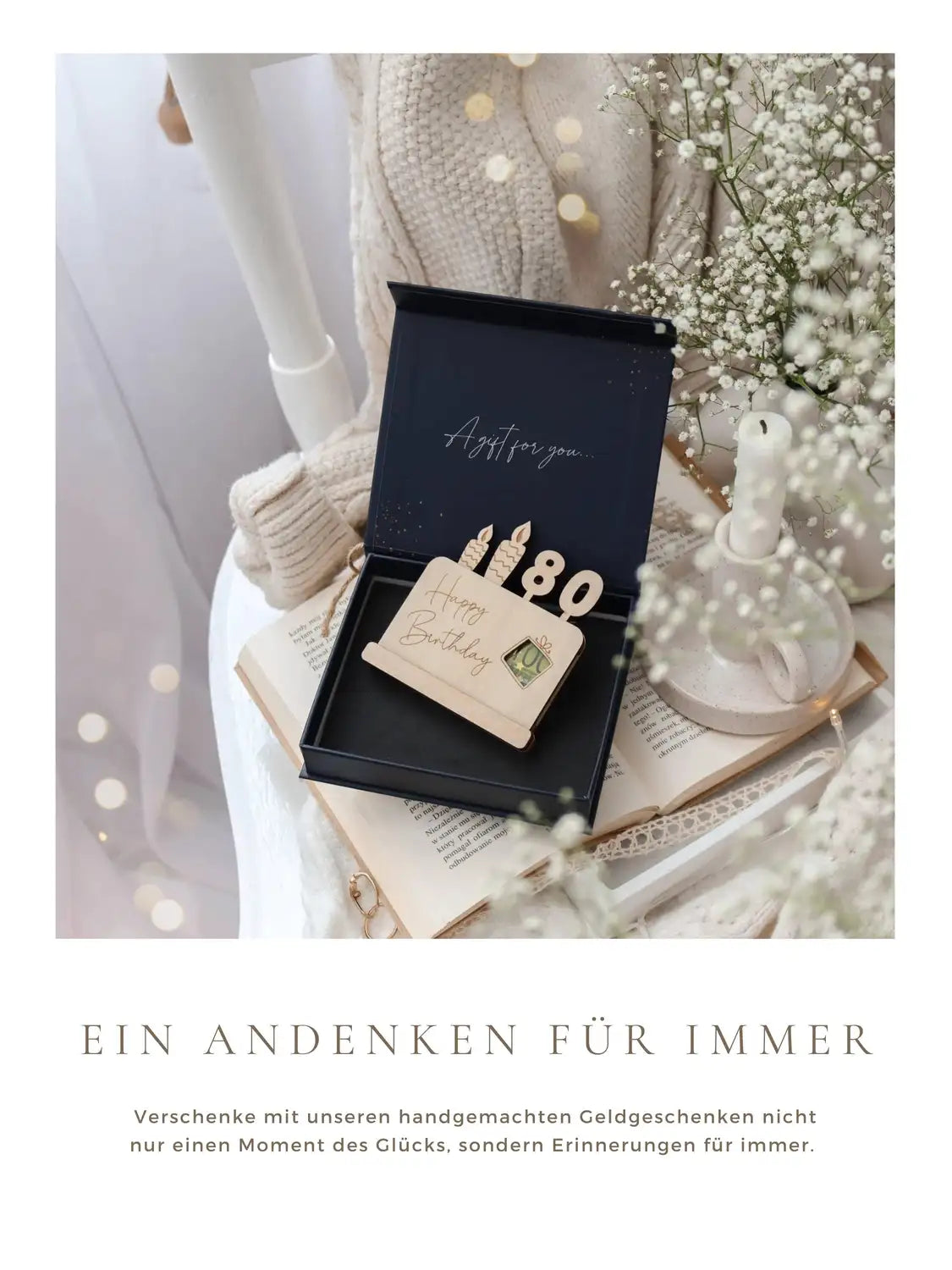 Geldgeschenk 80 Geburtstag