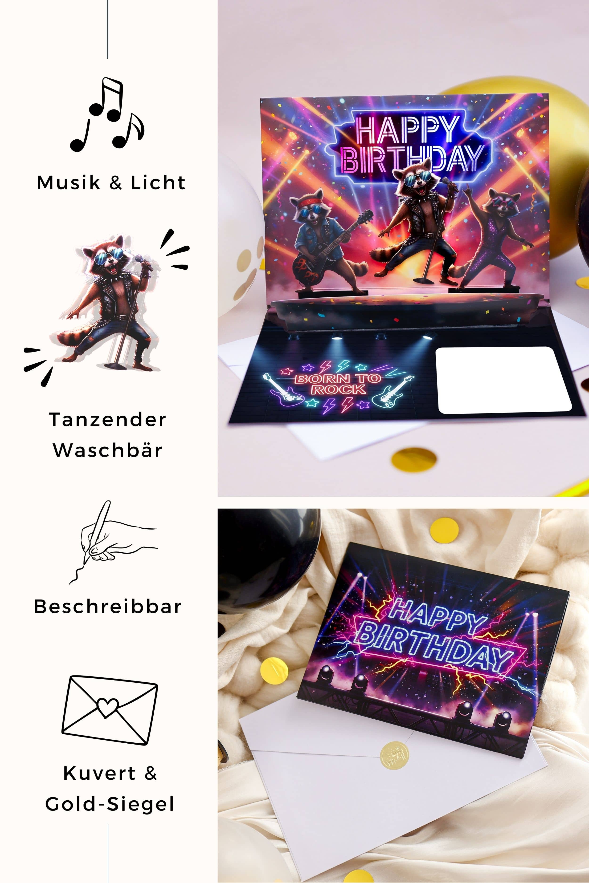 Pop up Geburtstagskarte