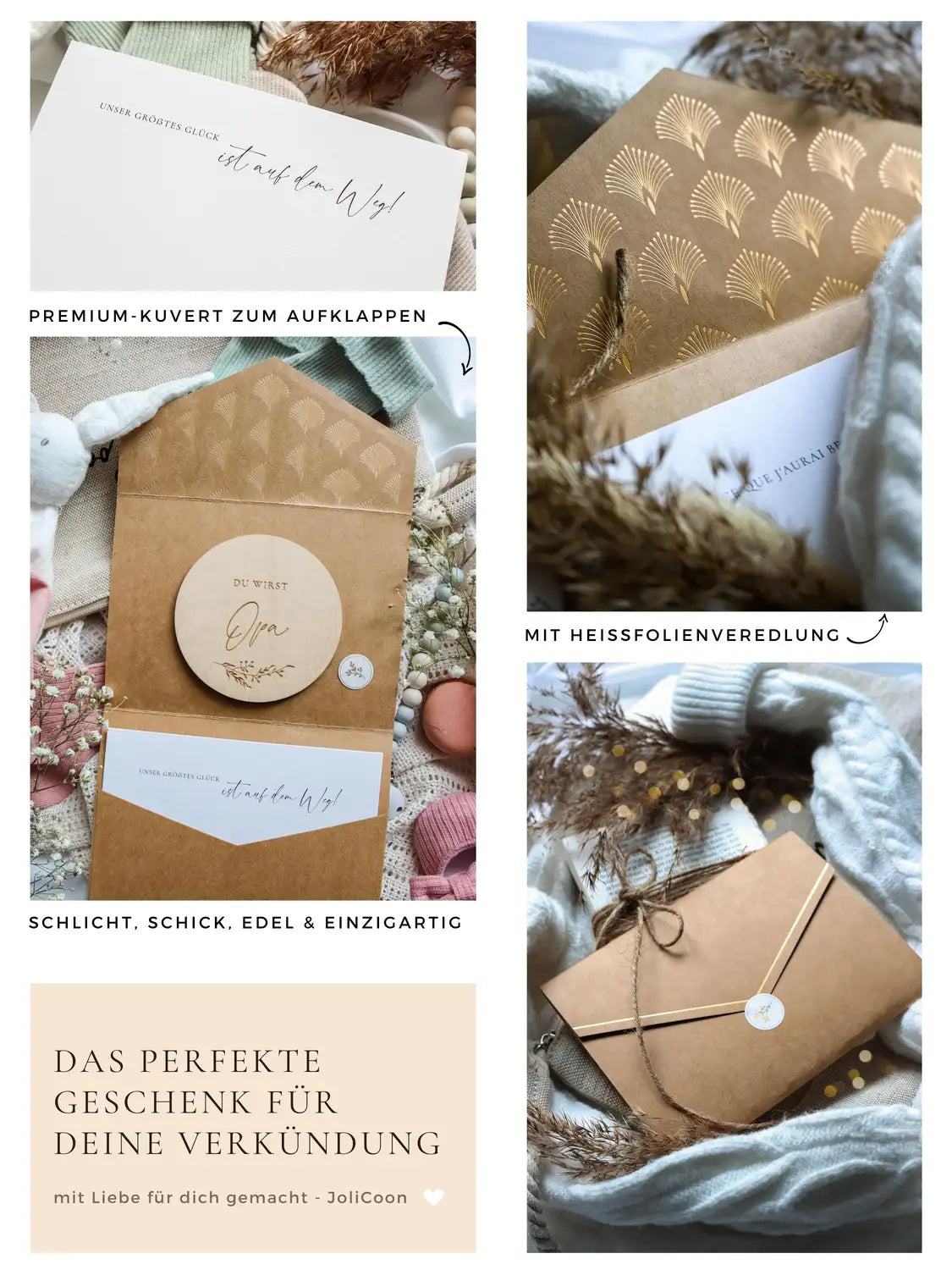 Du wirst Opa Holzkarte