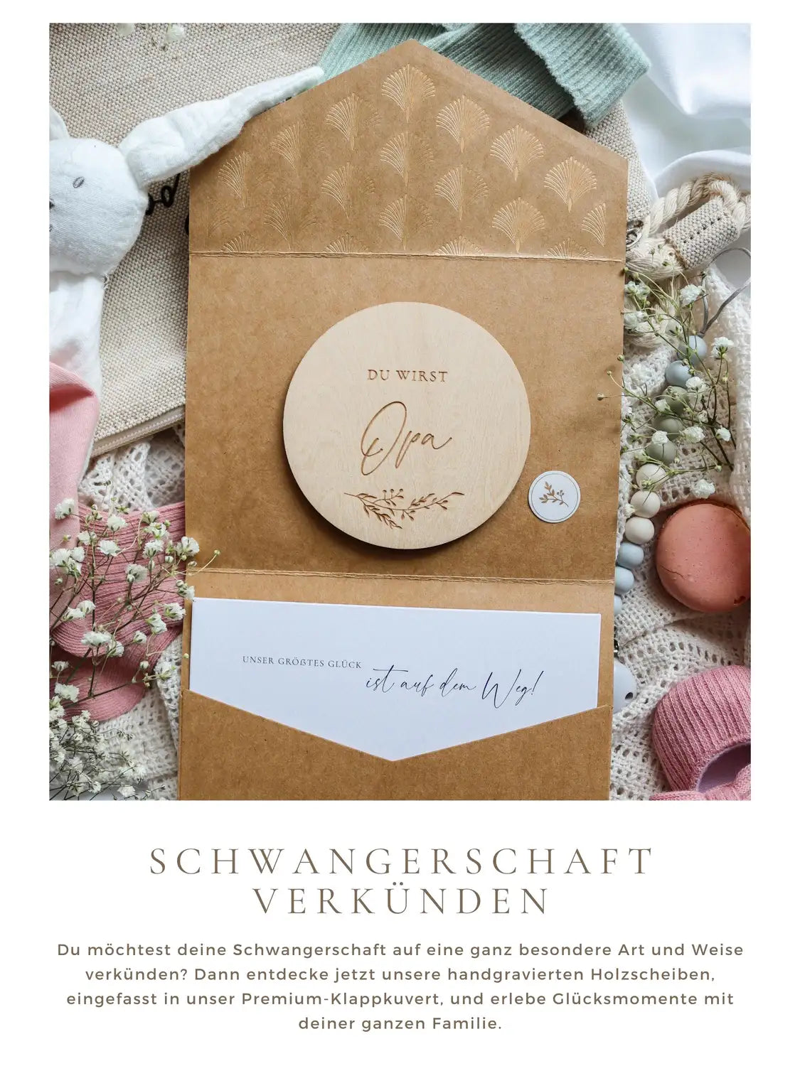 Du wirst Opa Holzkarte