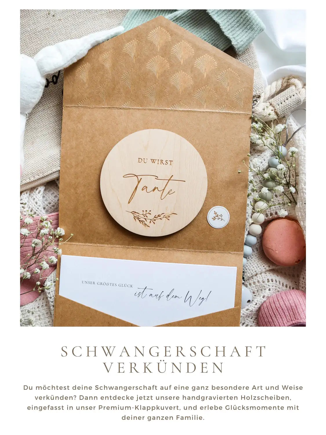 Du wirst Tante Holzkarte