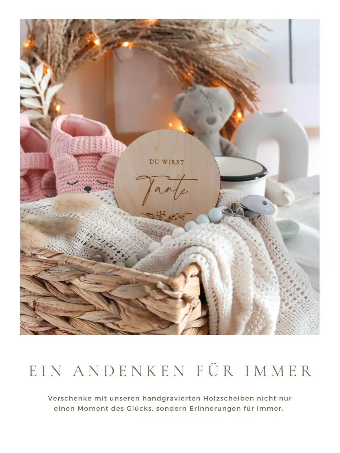 Du wirst Tante Holzkarte