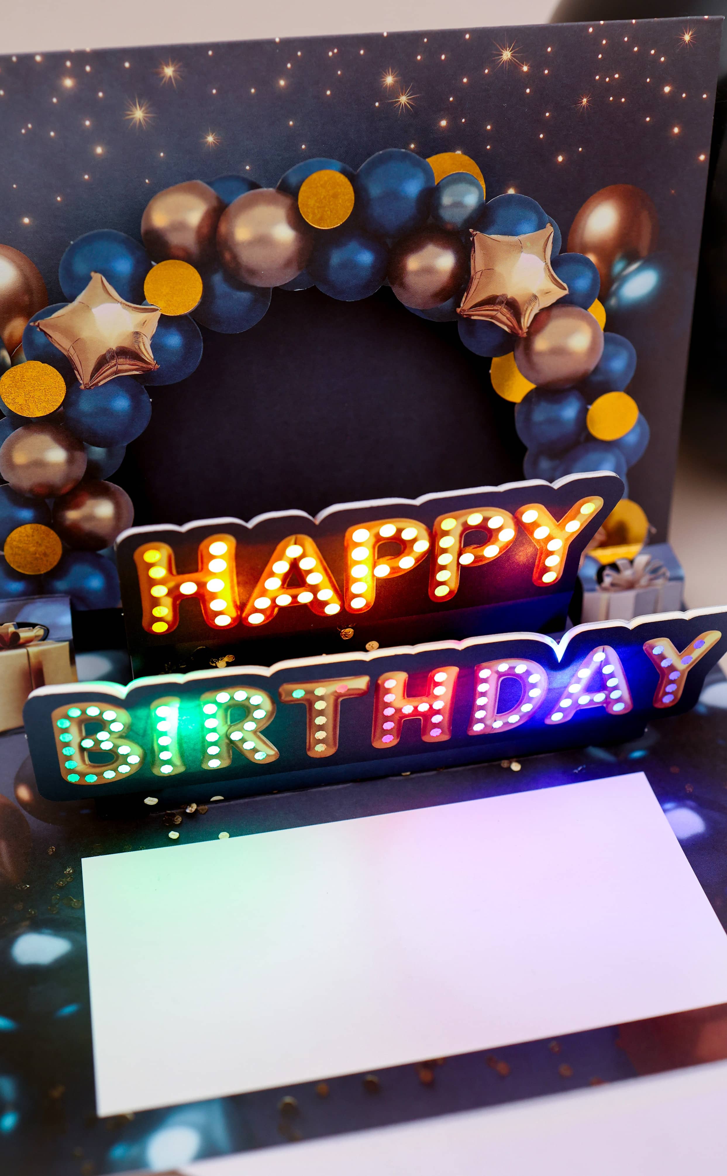 Pop up Geburtstagskarte Mann