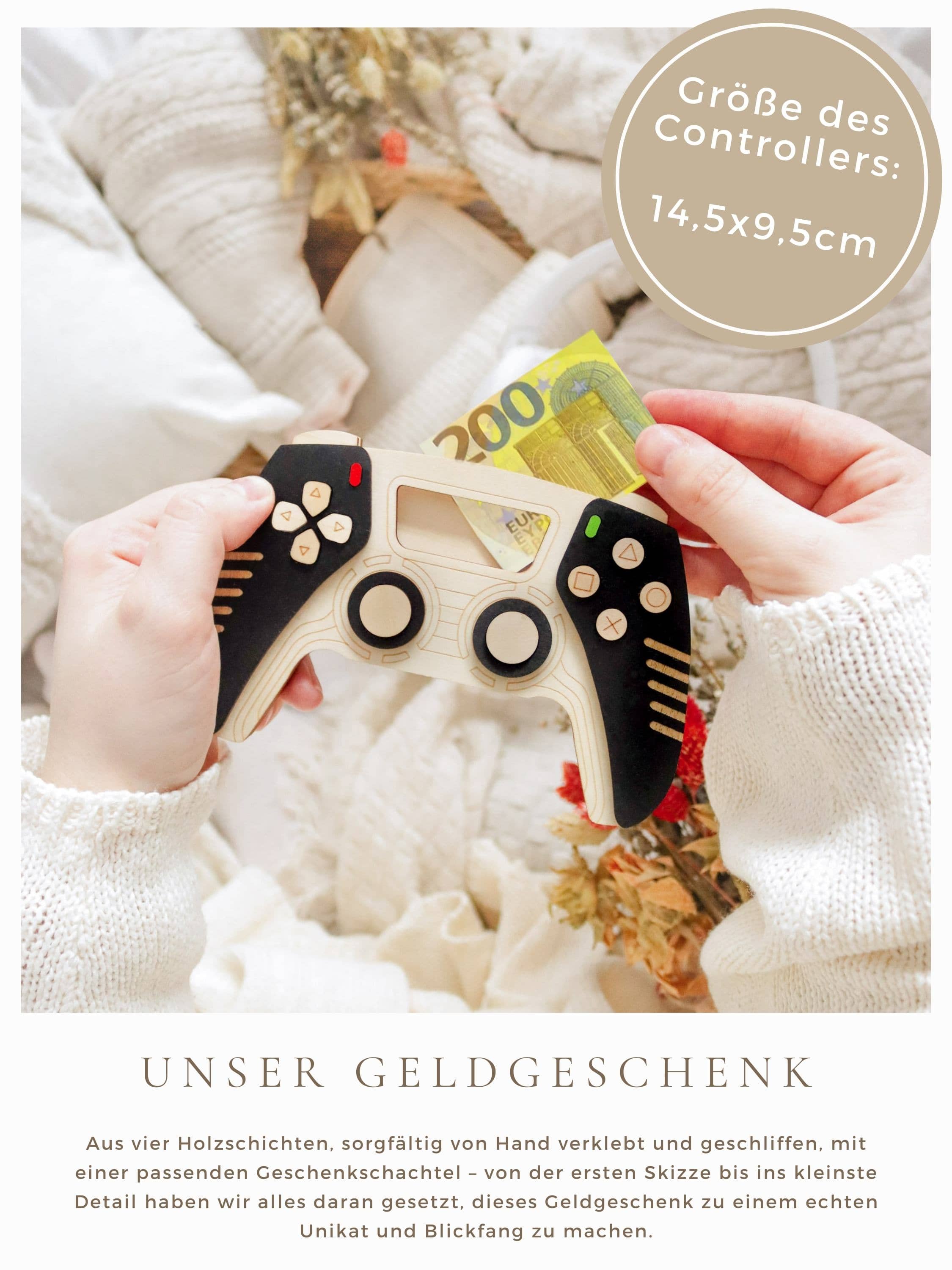 Geldgeschenk Gamer