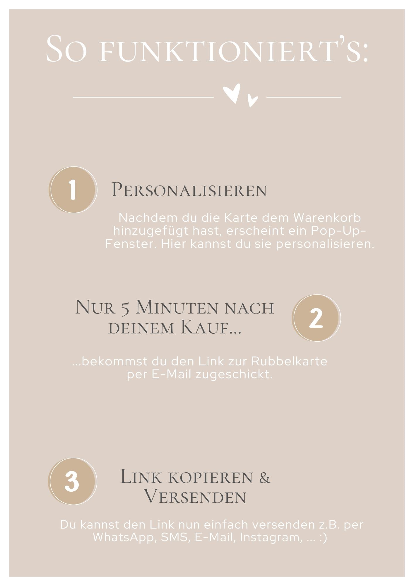 Weihnachtskarte digital personalisierbar Mistelzweig