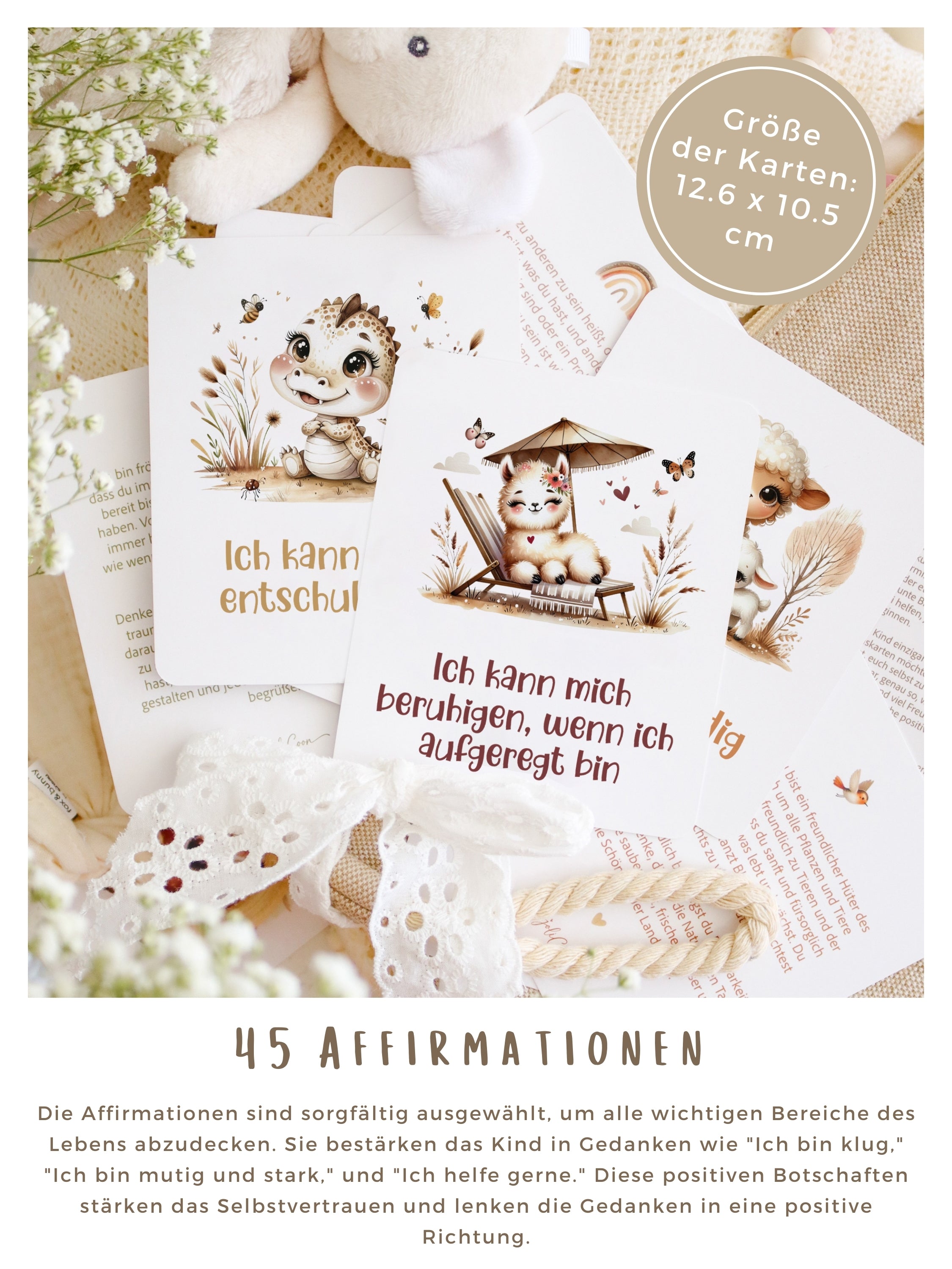 Affirmationskarten für Kinder