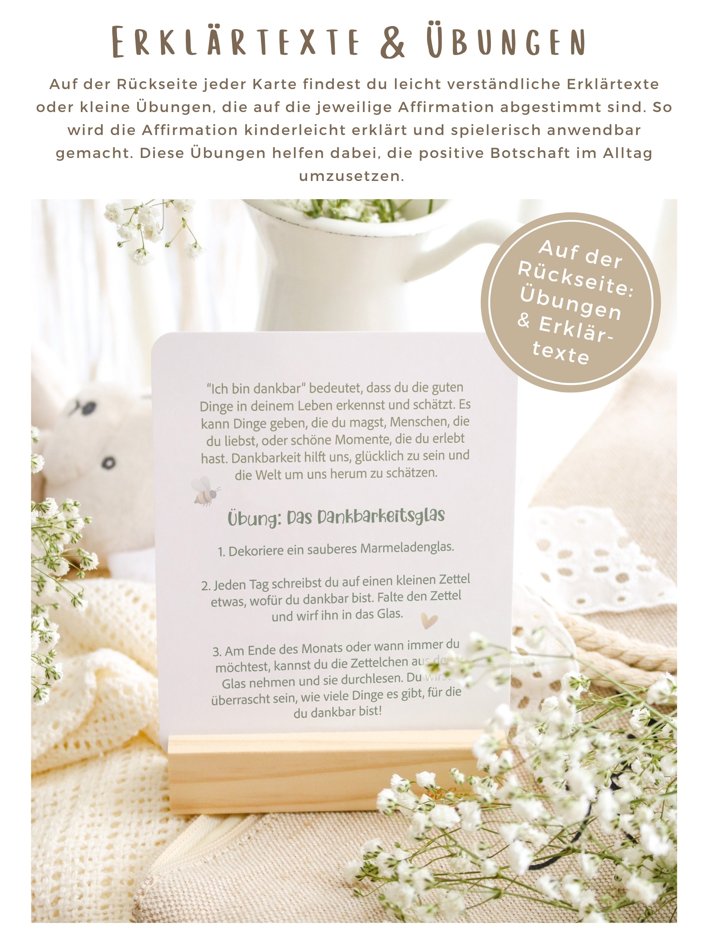 Affirmationskarten für Kinder