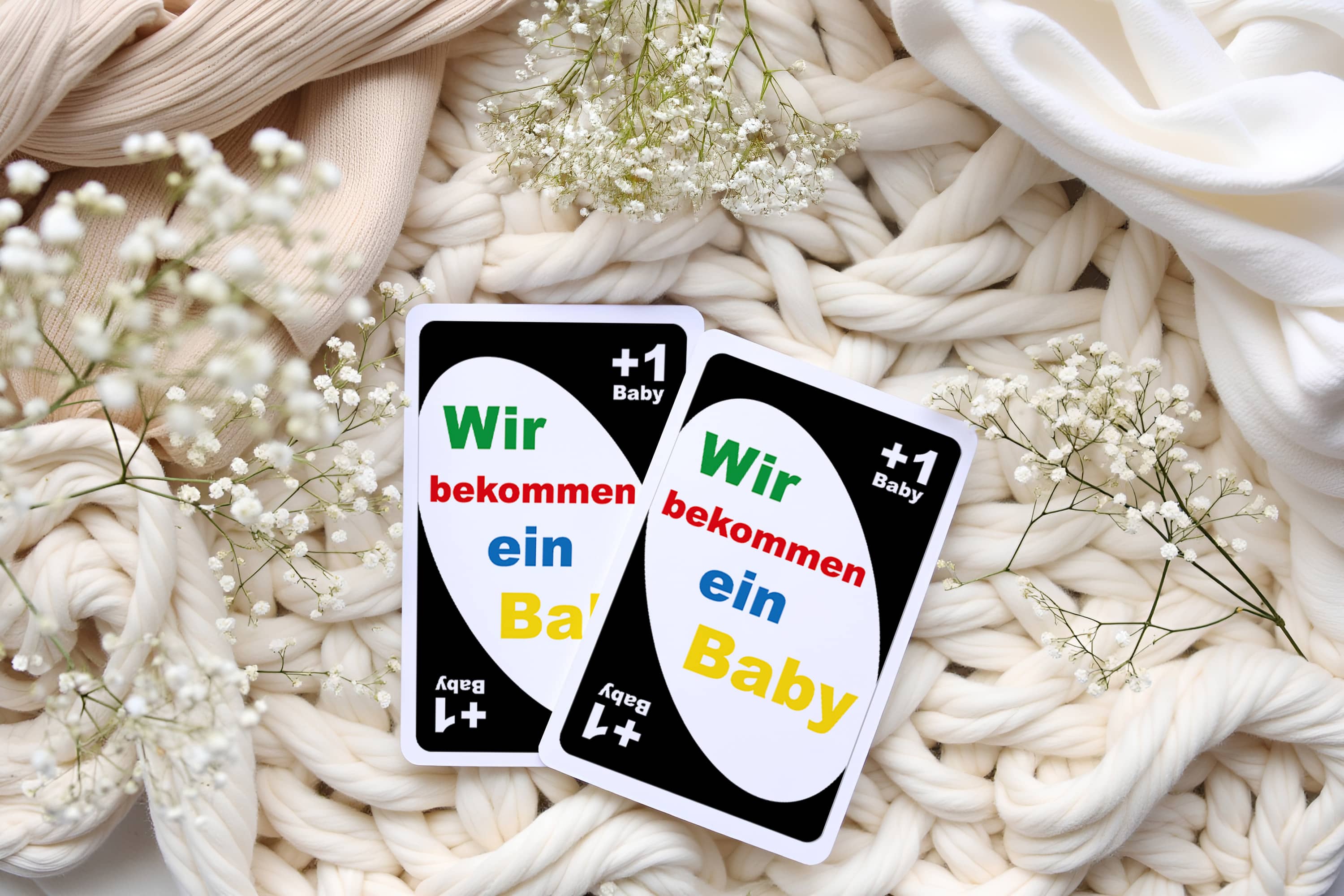 Schwangerschaft verkünden Aufkleber