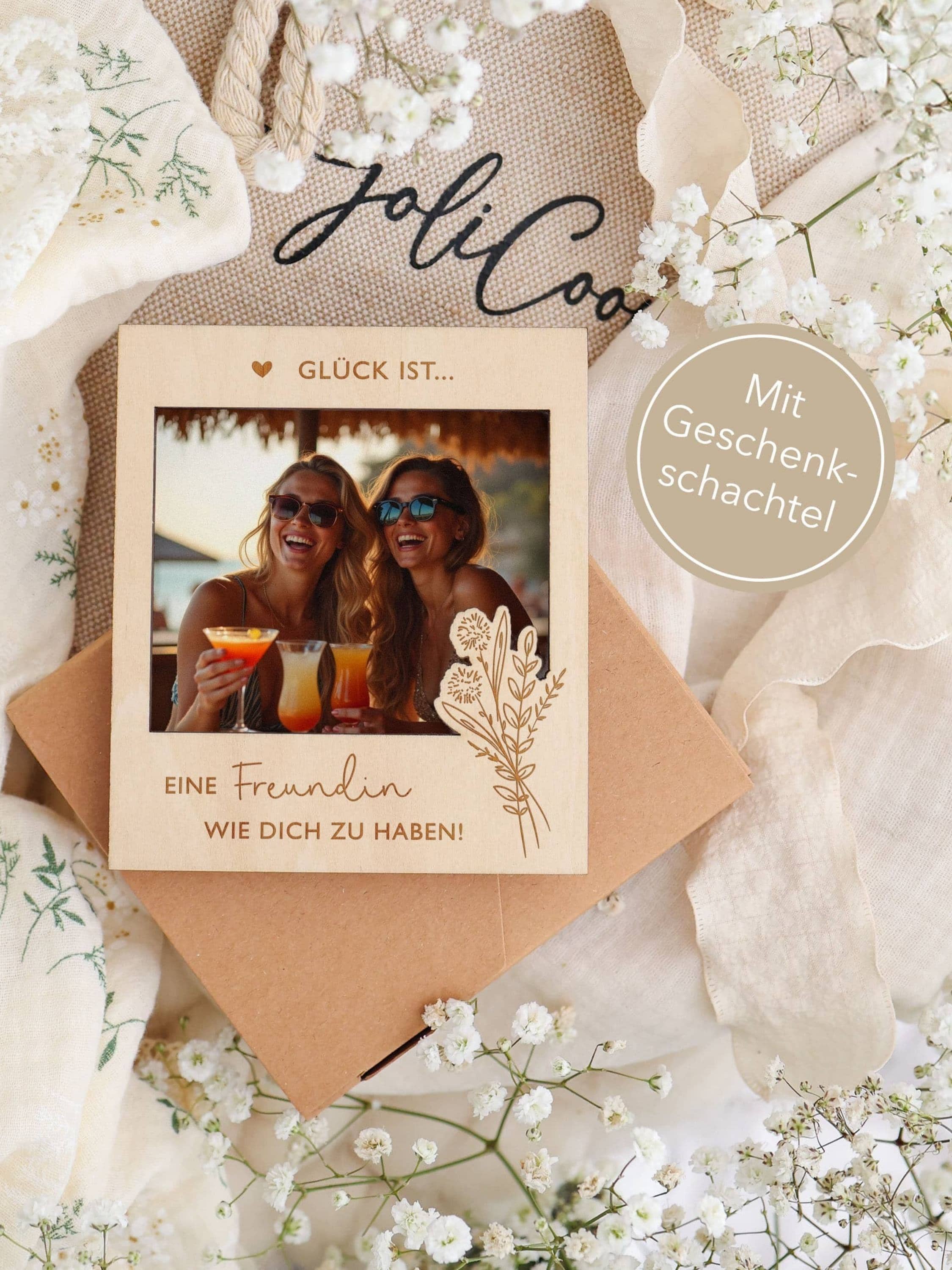 Freundin Geschenk Bilderrahmen