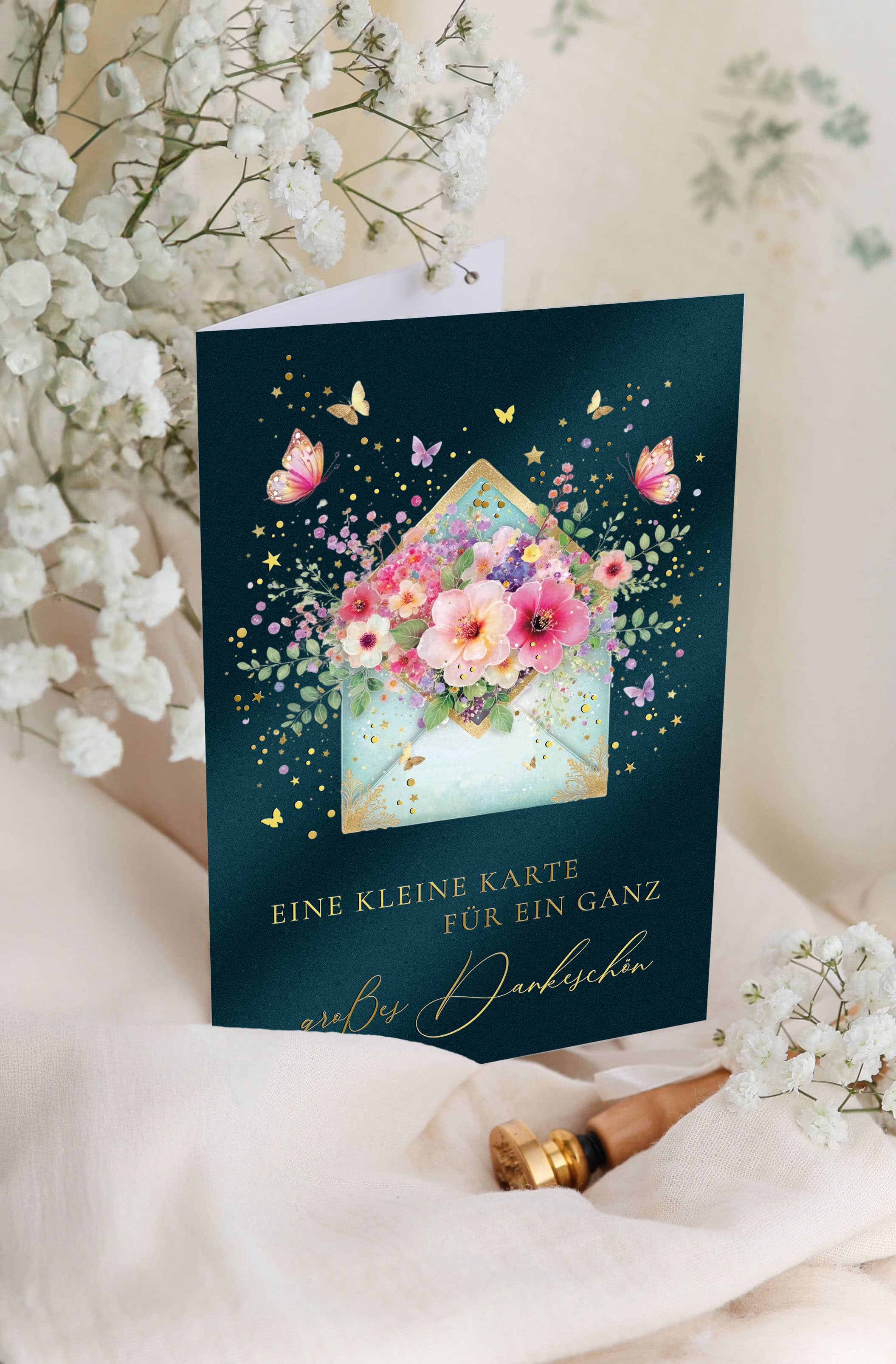 Dankeschön Karte STARDUST