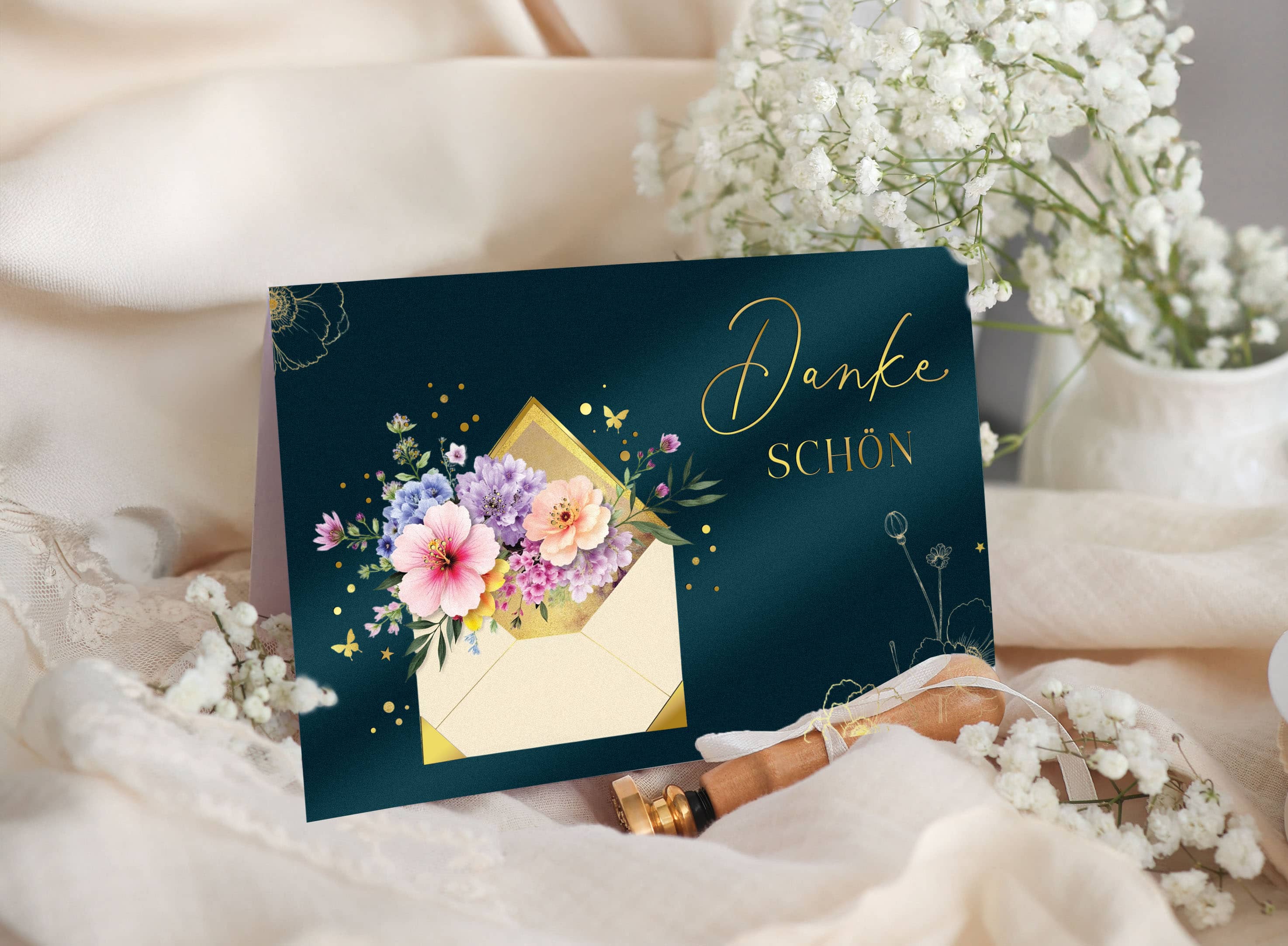 Dankeschön Karte ELEGANT