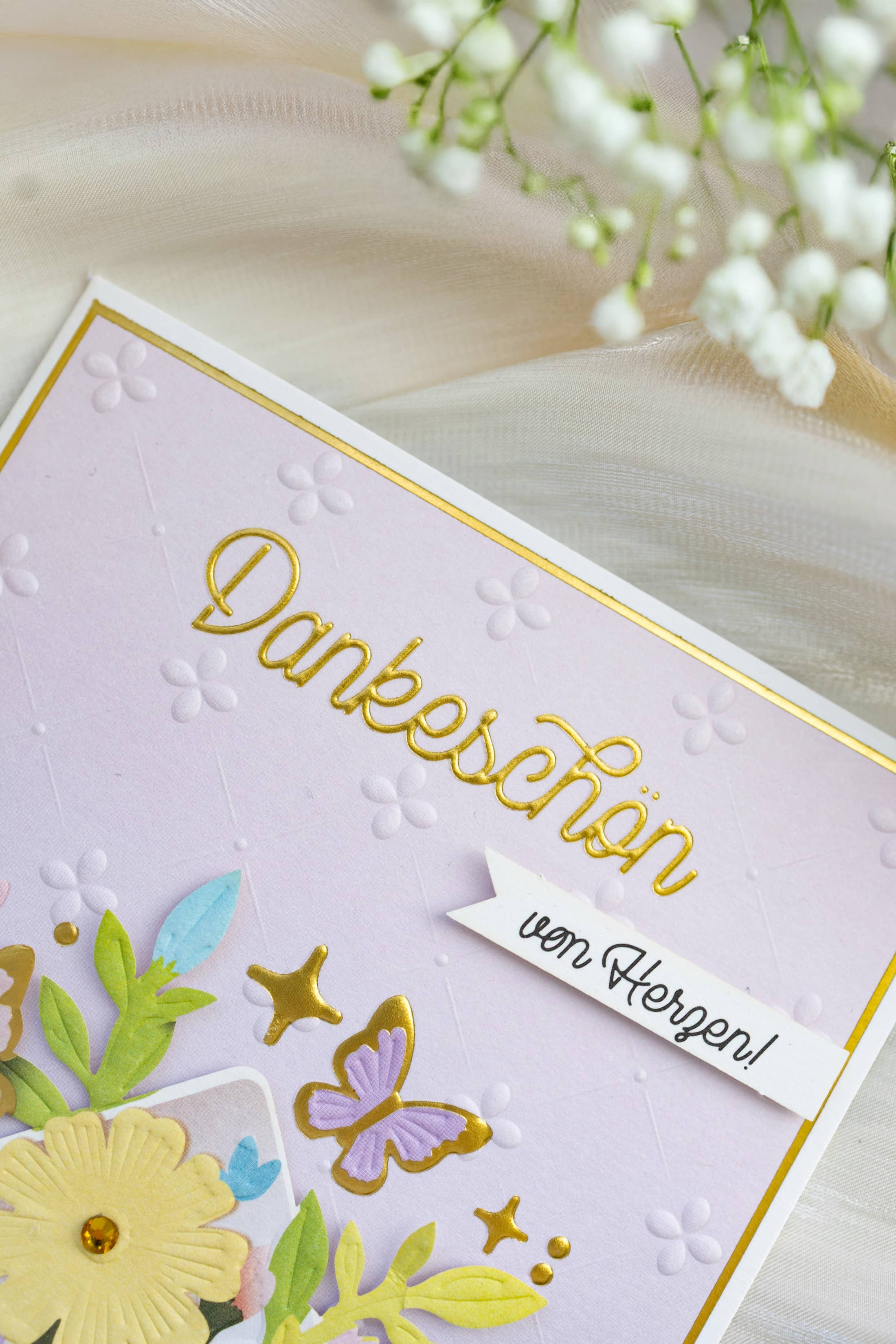 3D Dankeschön Karte SIGNATURE