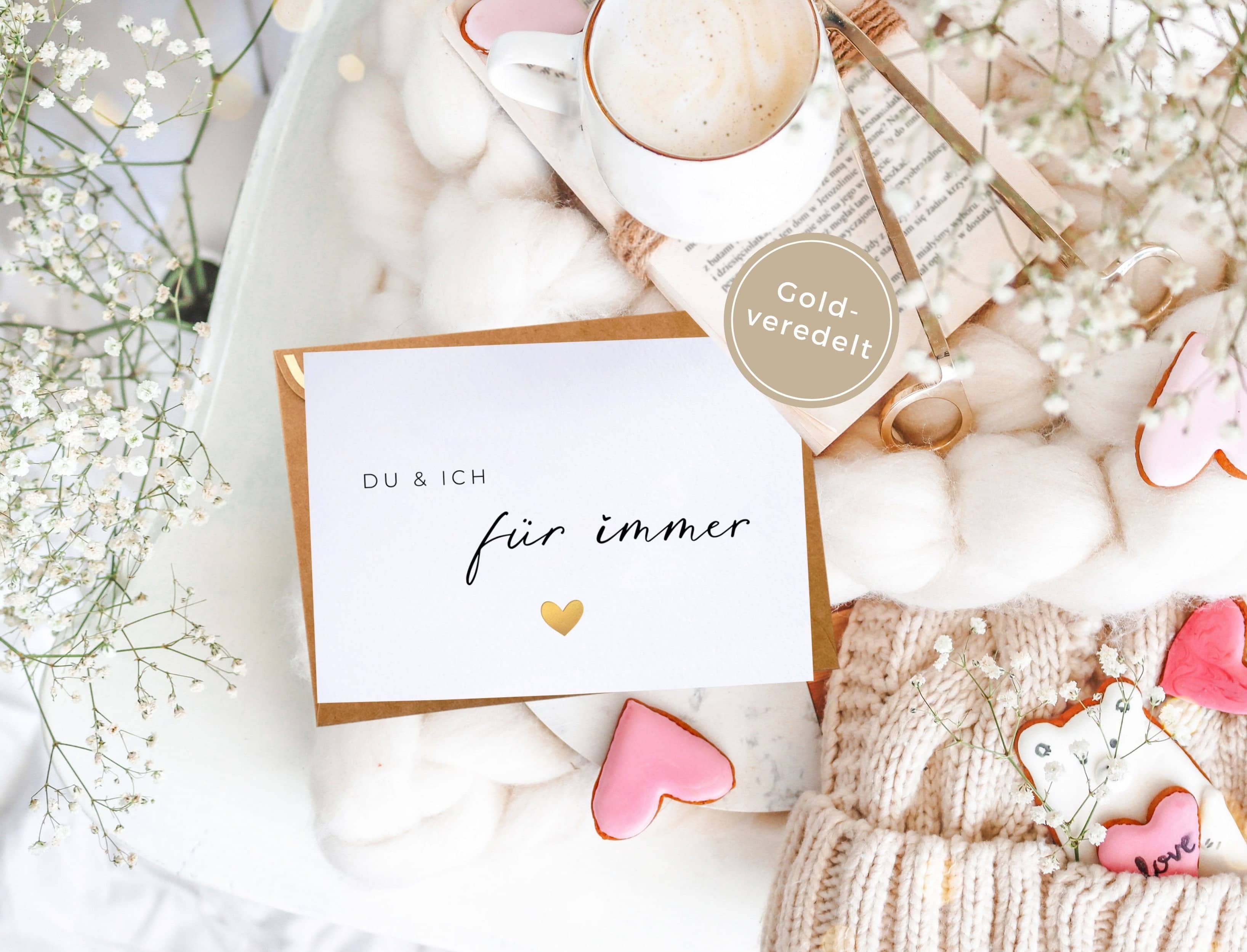 Du und ich für immer Karte