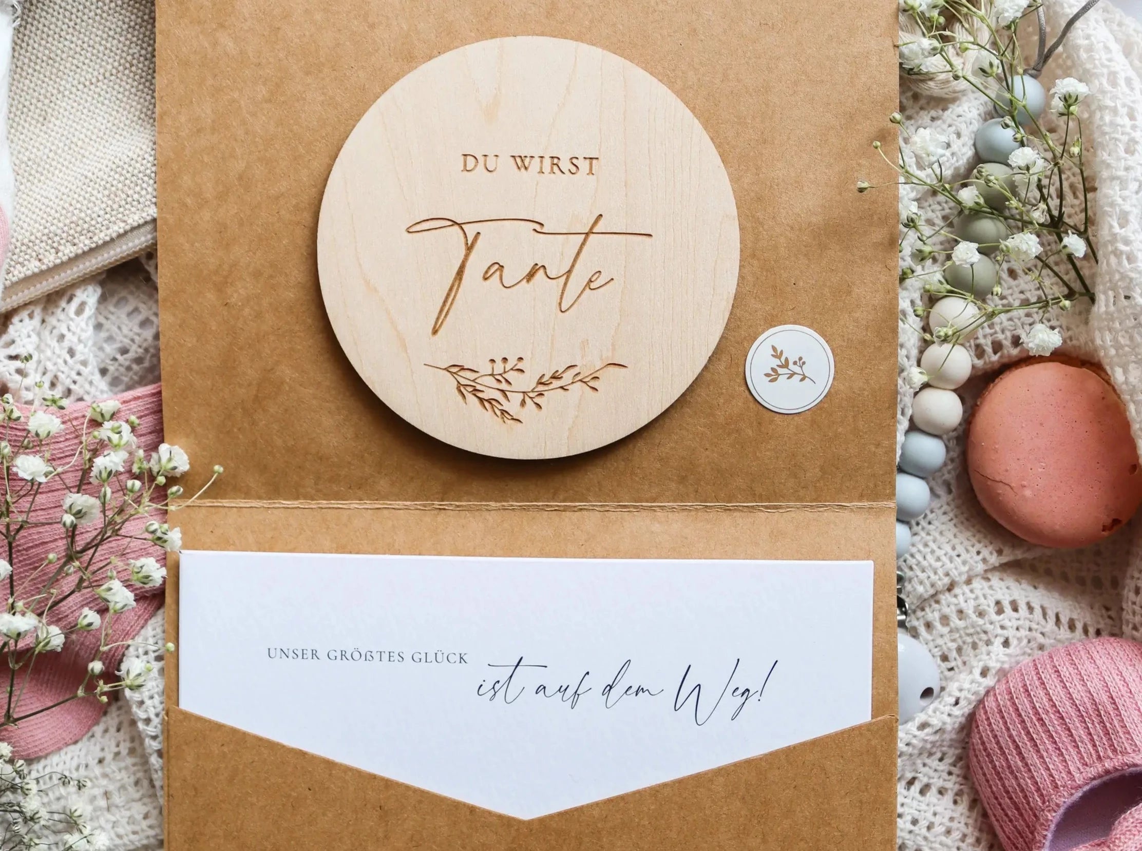 Du wirst Tante Holzkarte