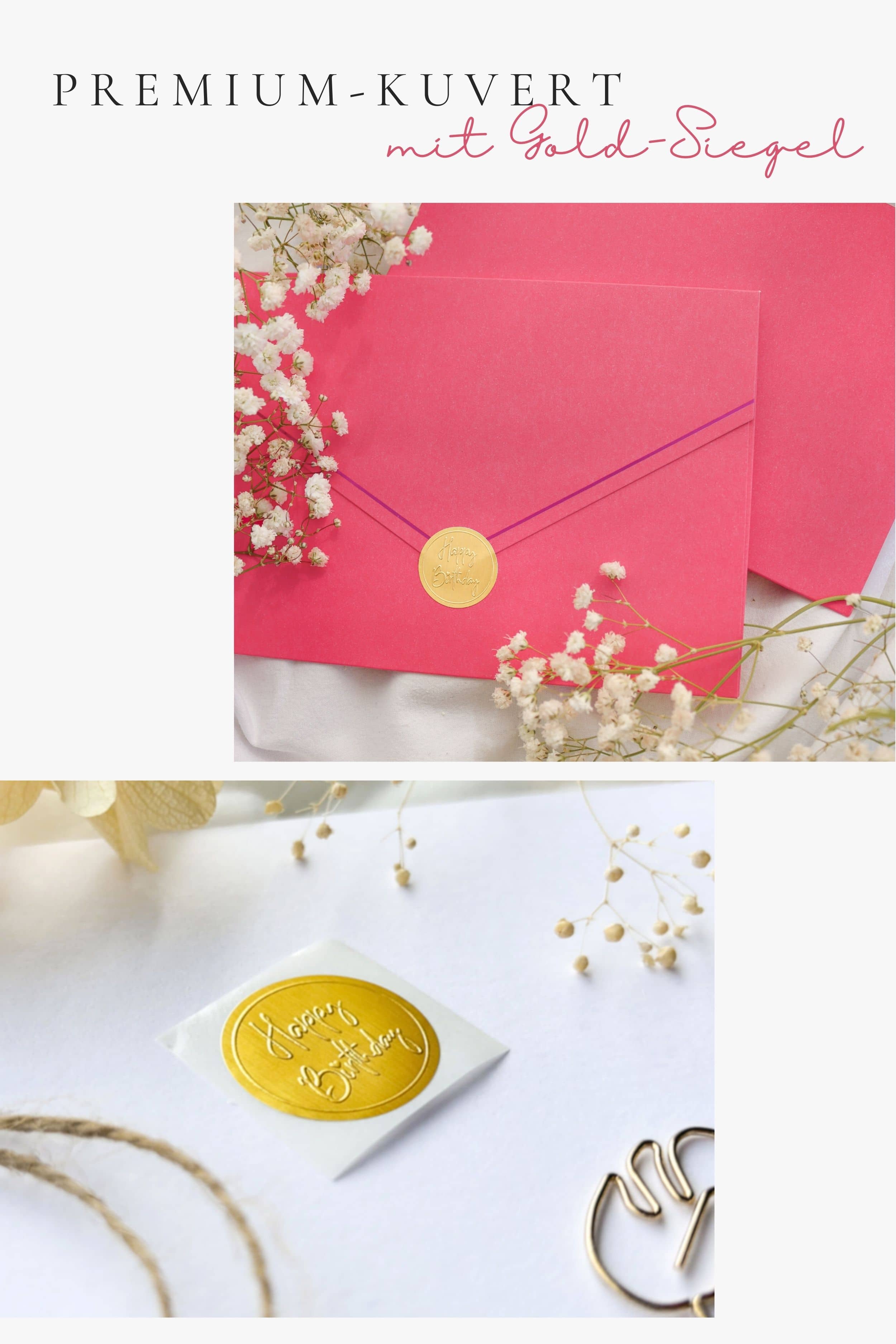 Geburtstagskarte Kinder Mädchen PAINTY Pink