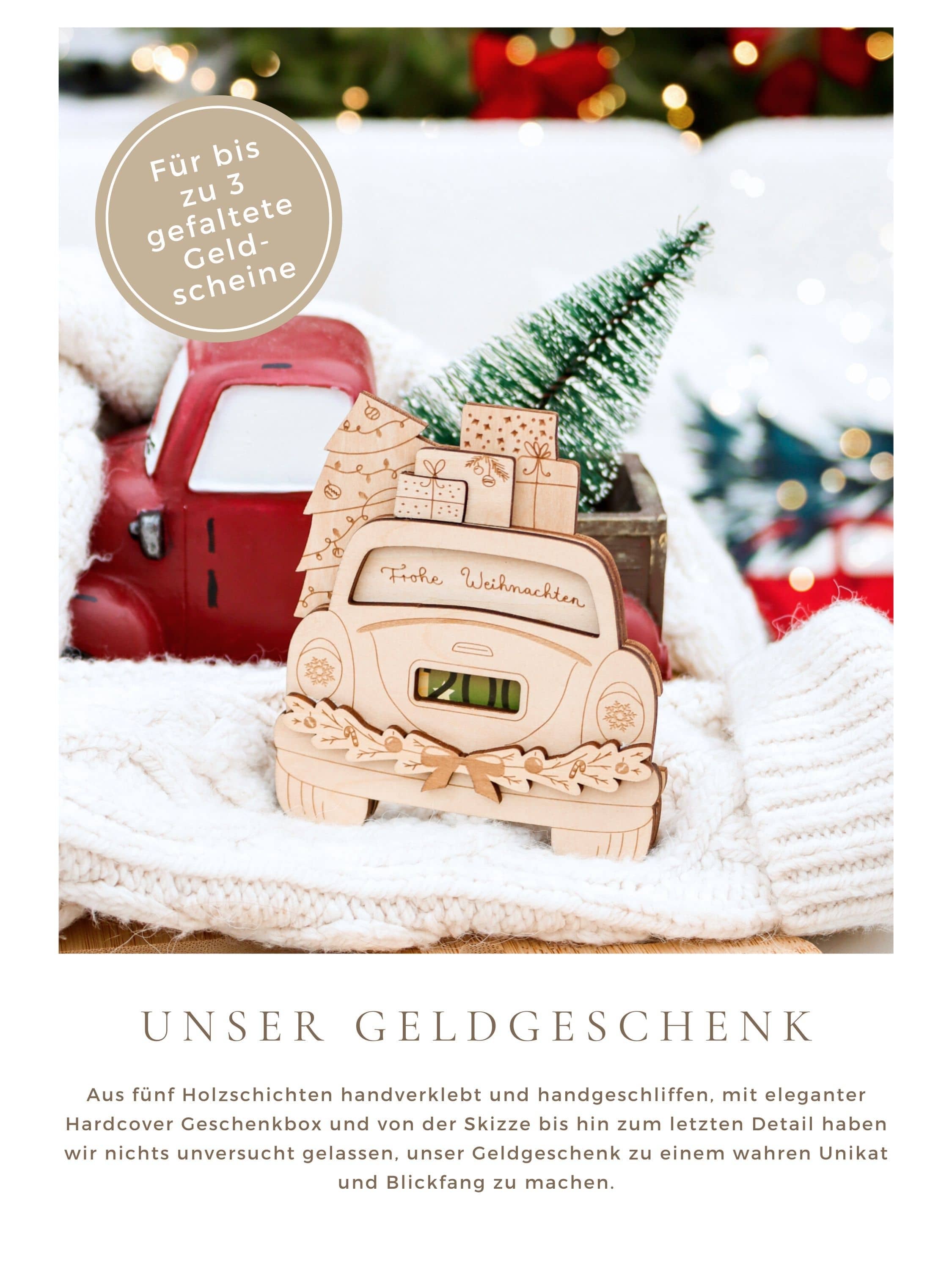 Weihnachten Geldgeschenke - Frohe Weihnachten