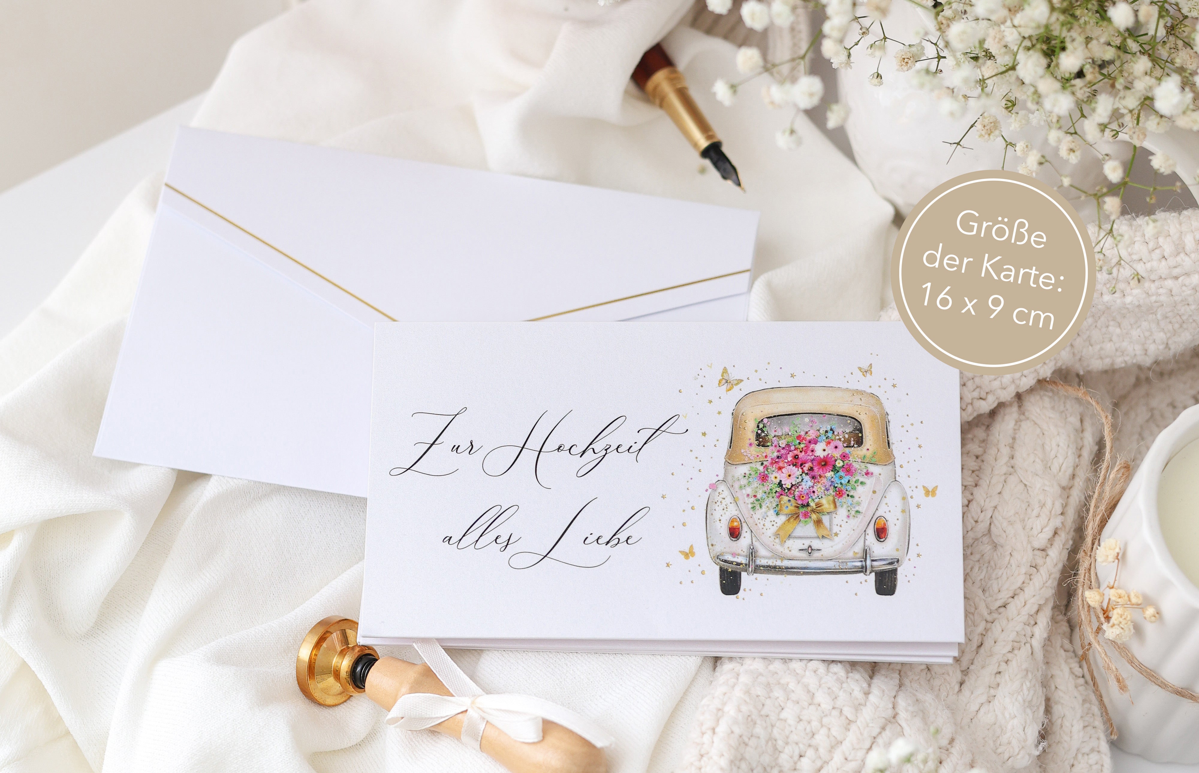 Hochzeitskarte Geldgeschenk