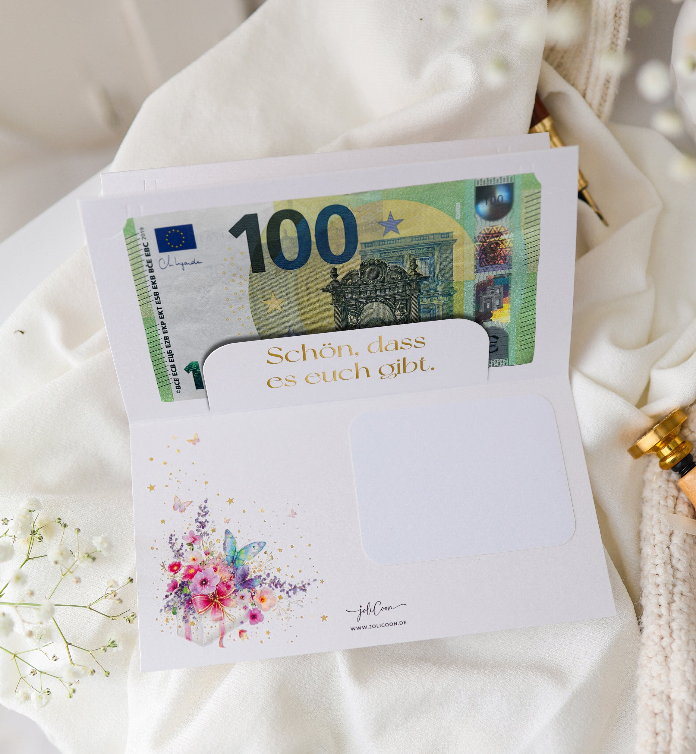 Hochzeitskarte Geldgeschenk