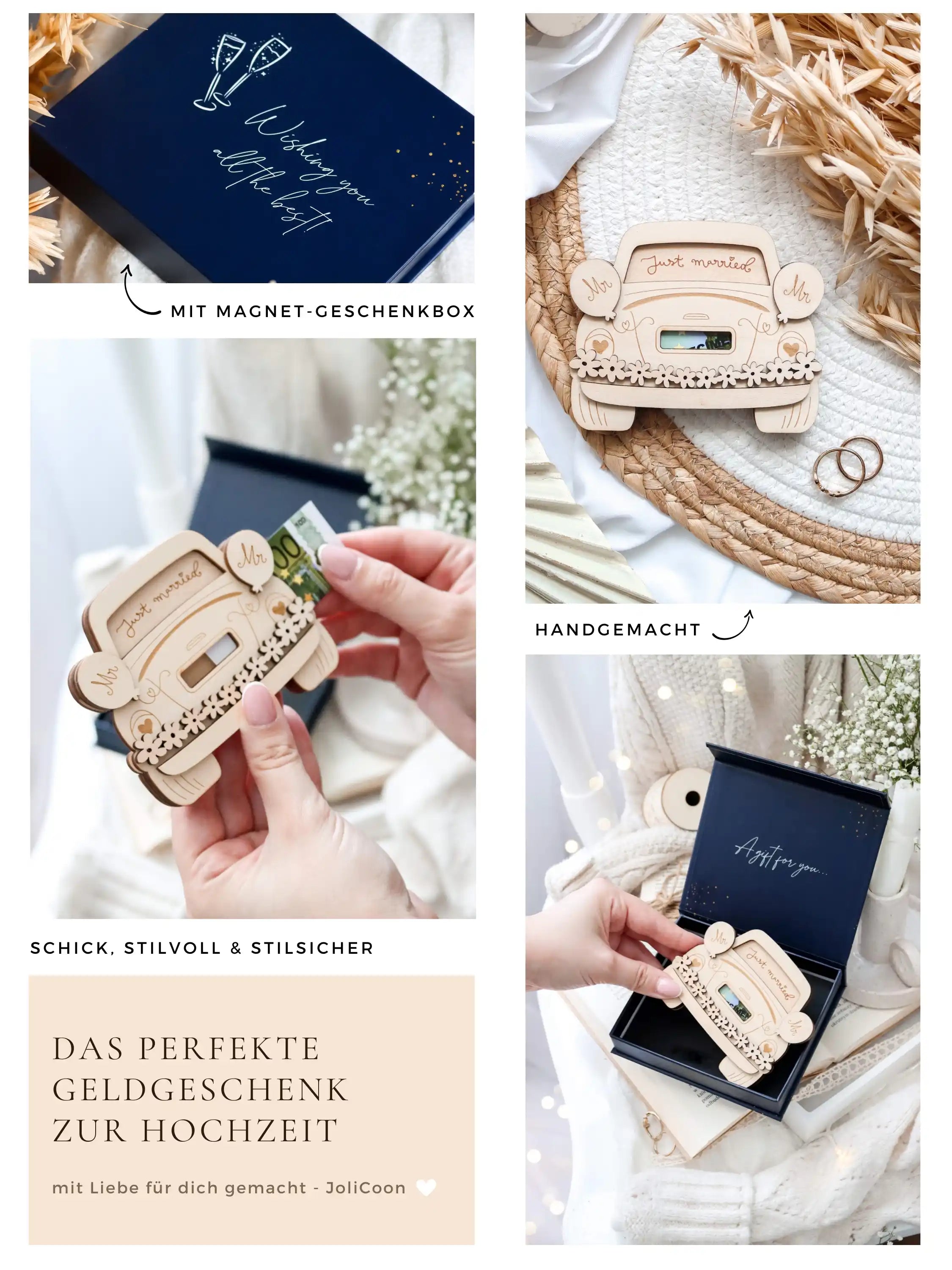 Geldgeschenk zur Hochzeit Mr Mr