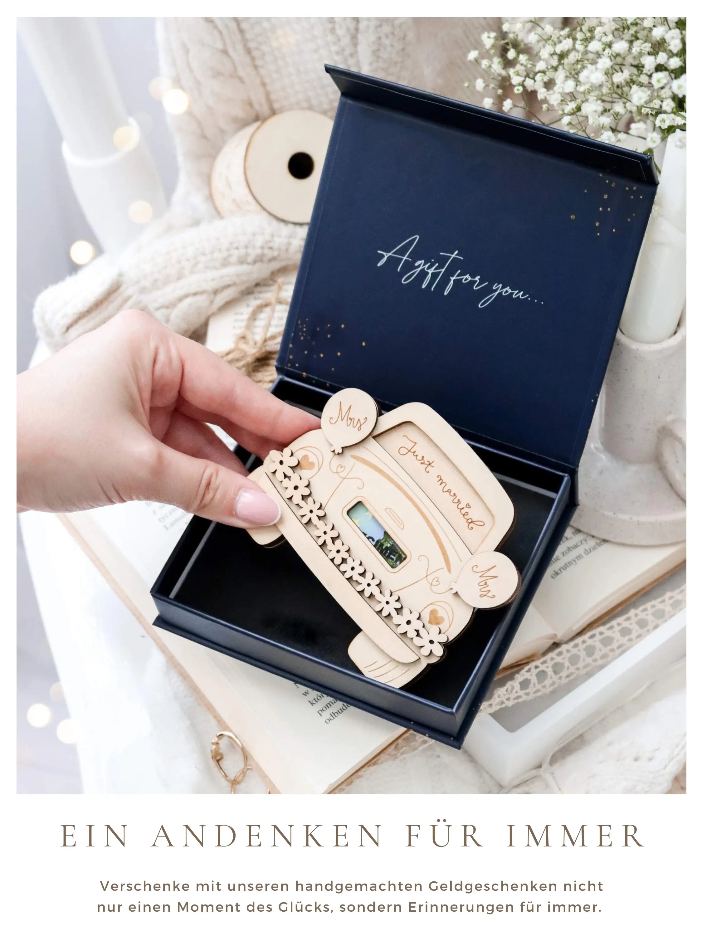 Geldgeschenk zur Hochzeit Mrs Mrs