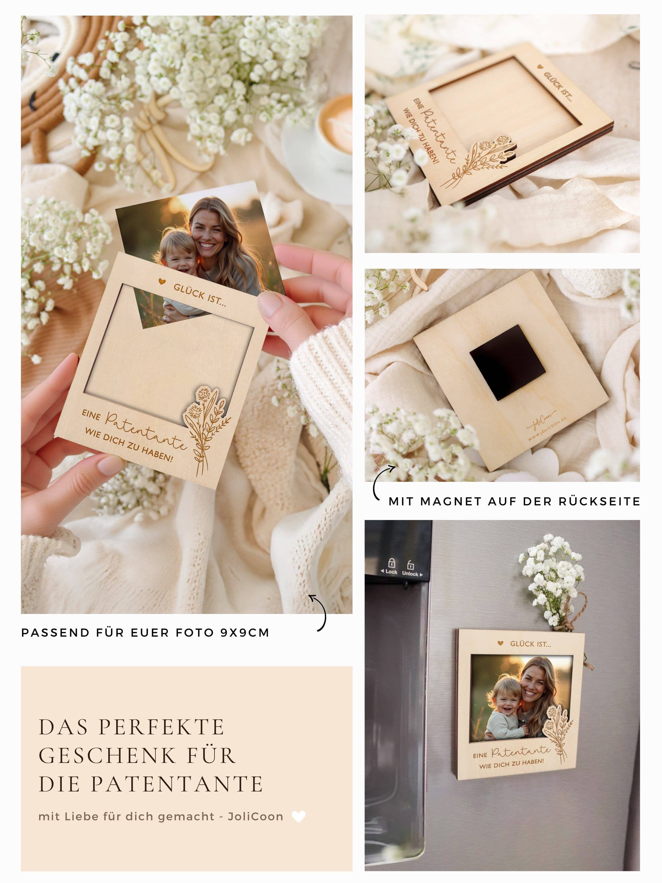 Patentante Geschenk Bilderrahmen