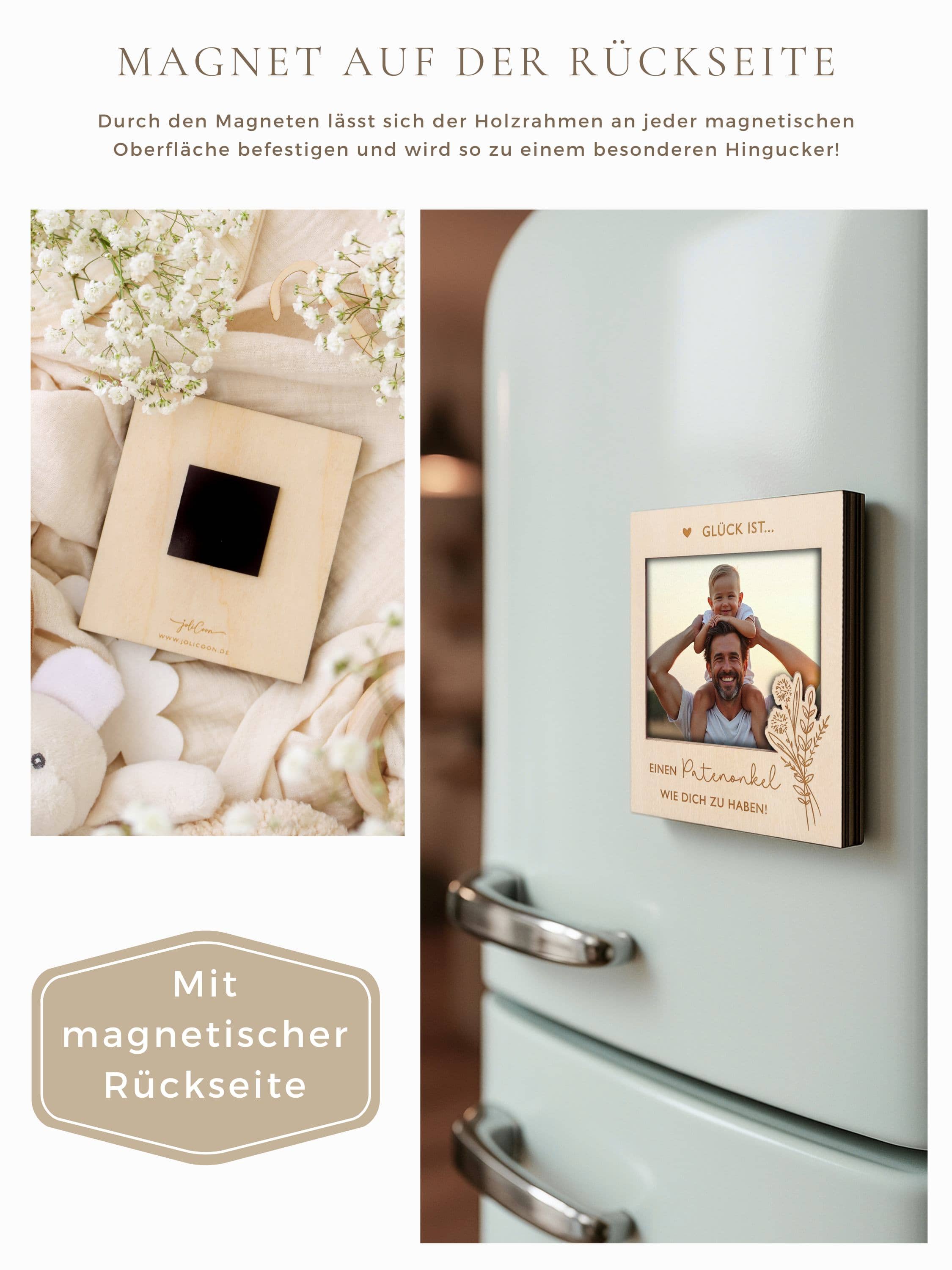 Patenonkel Geschenk Bilderrahmen
