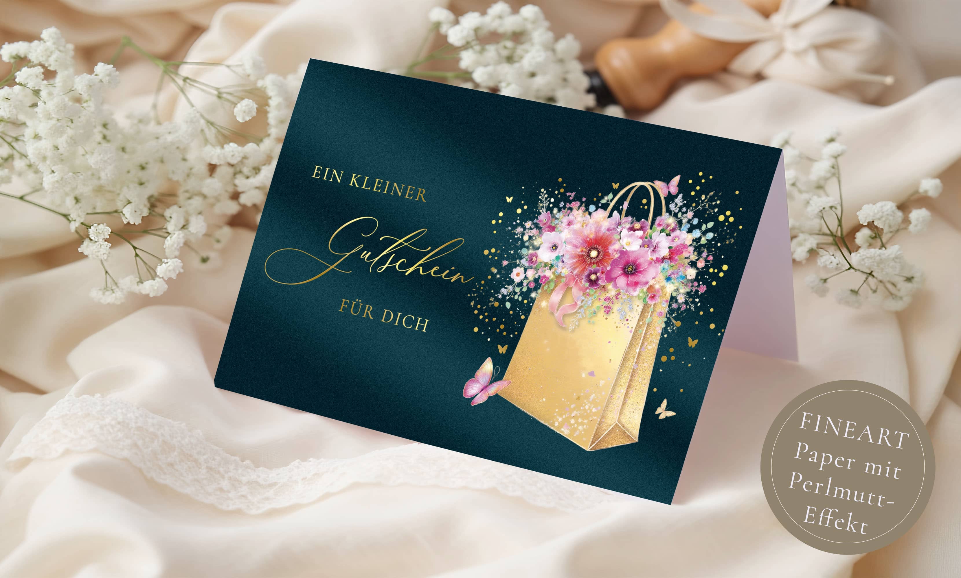 Ein kleiner Gutschein Karte STARDUST