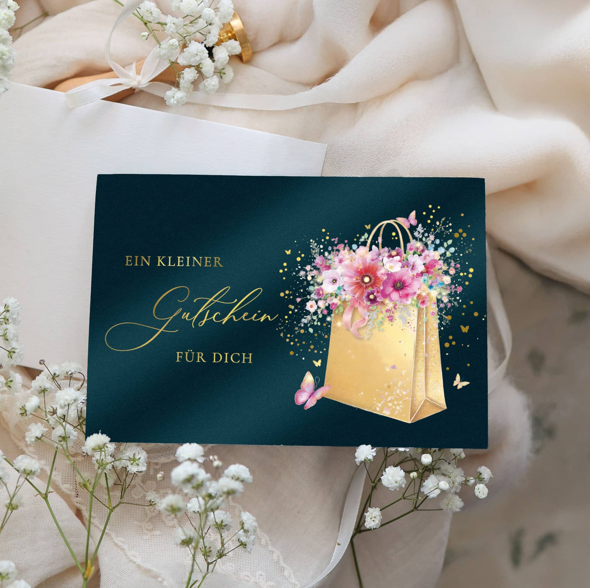 Ein kleiner Gutschein Karte STARDUST