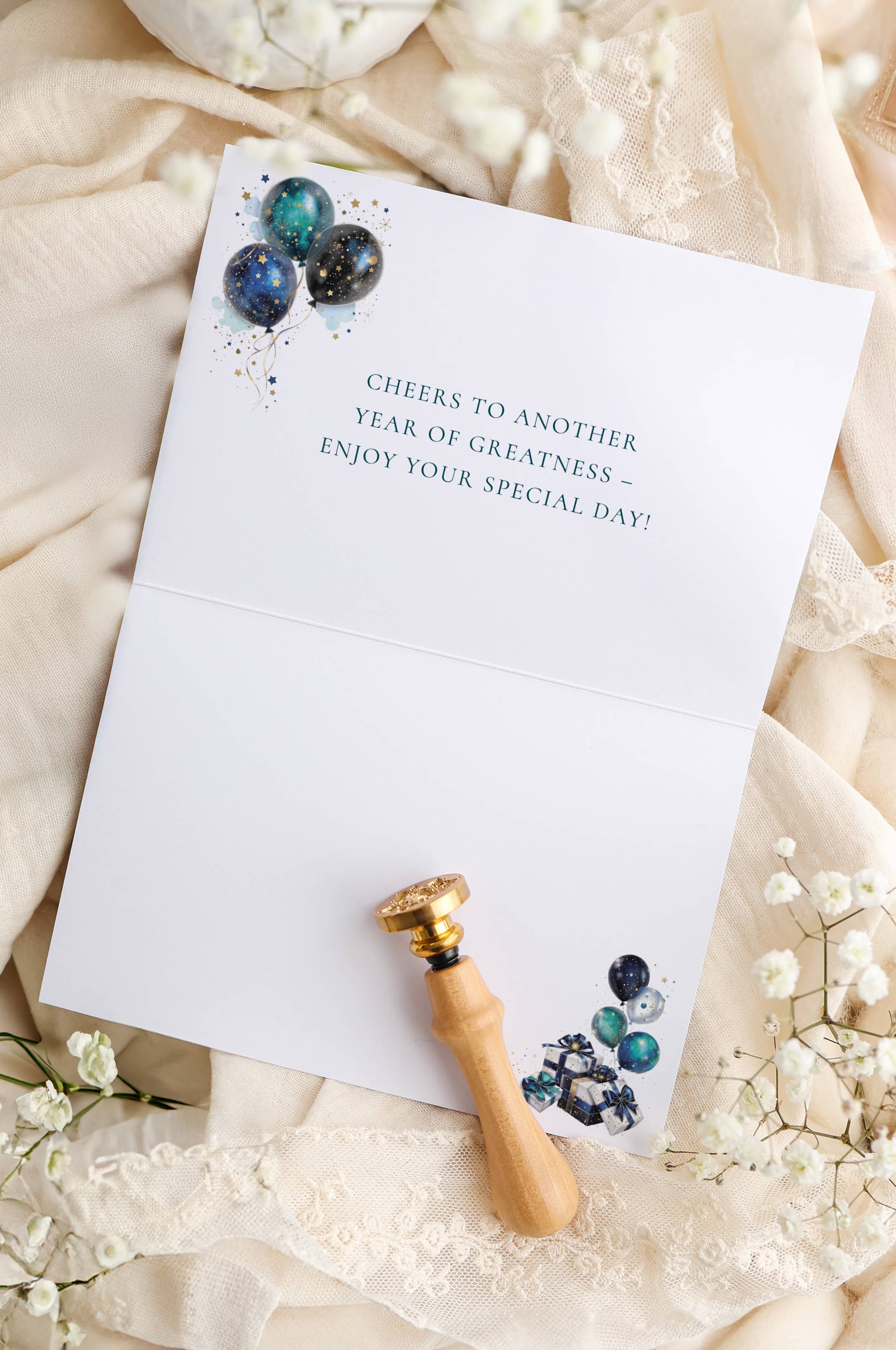 Geburtstagskarte STARDUST Gifts