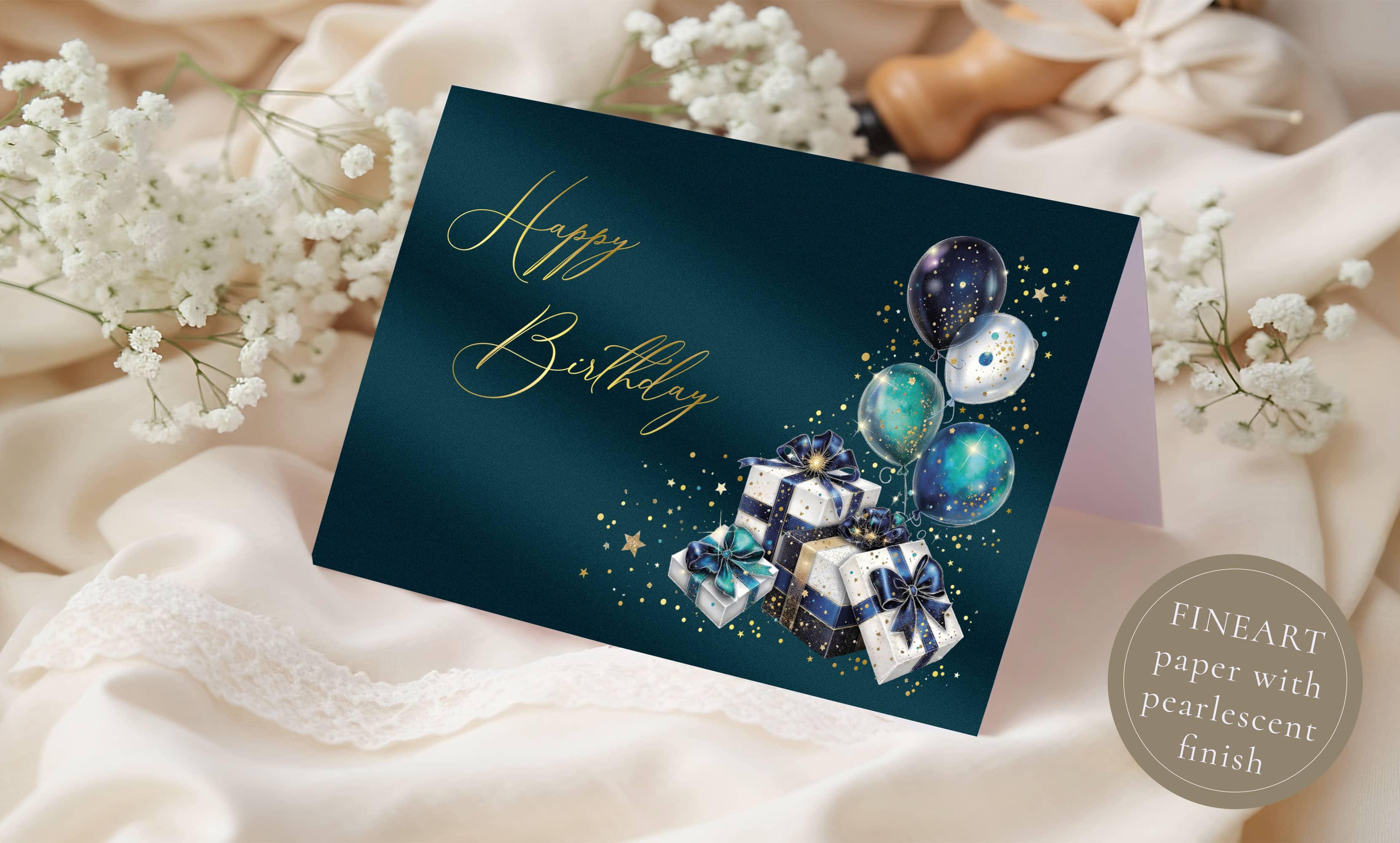 Geburtstagskarte STARDUST Gifts