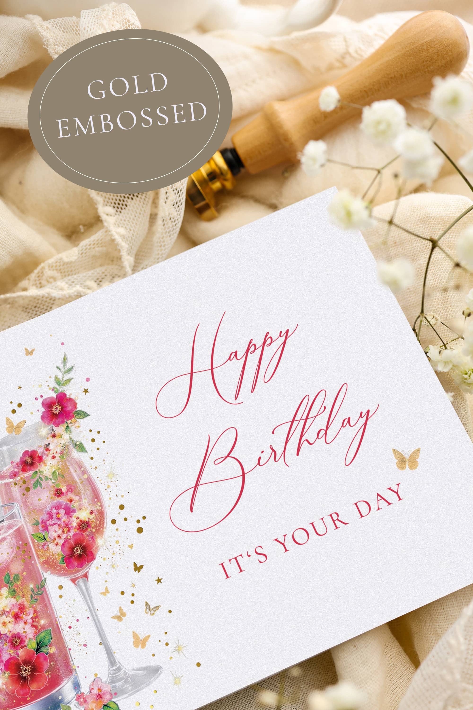Geburtstagskarte STARDUST It's your day