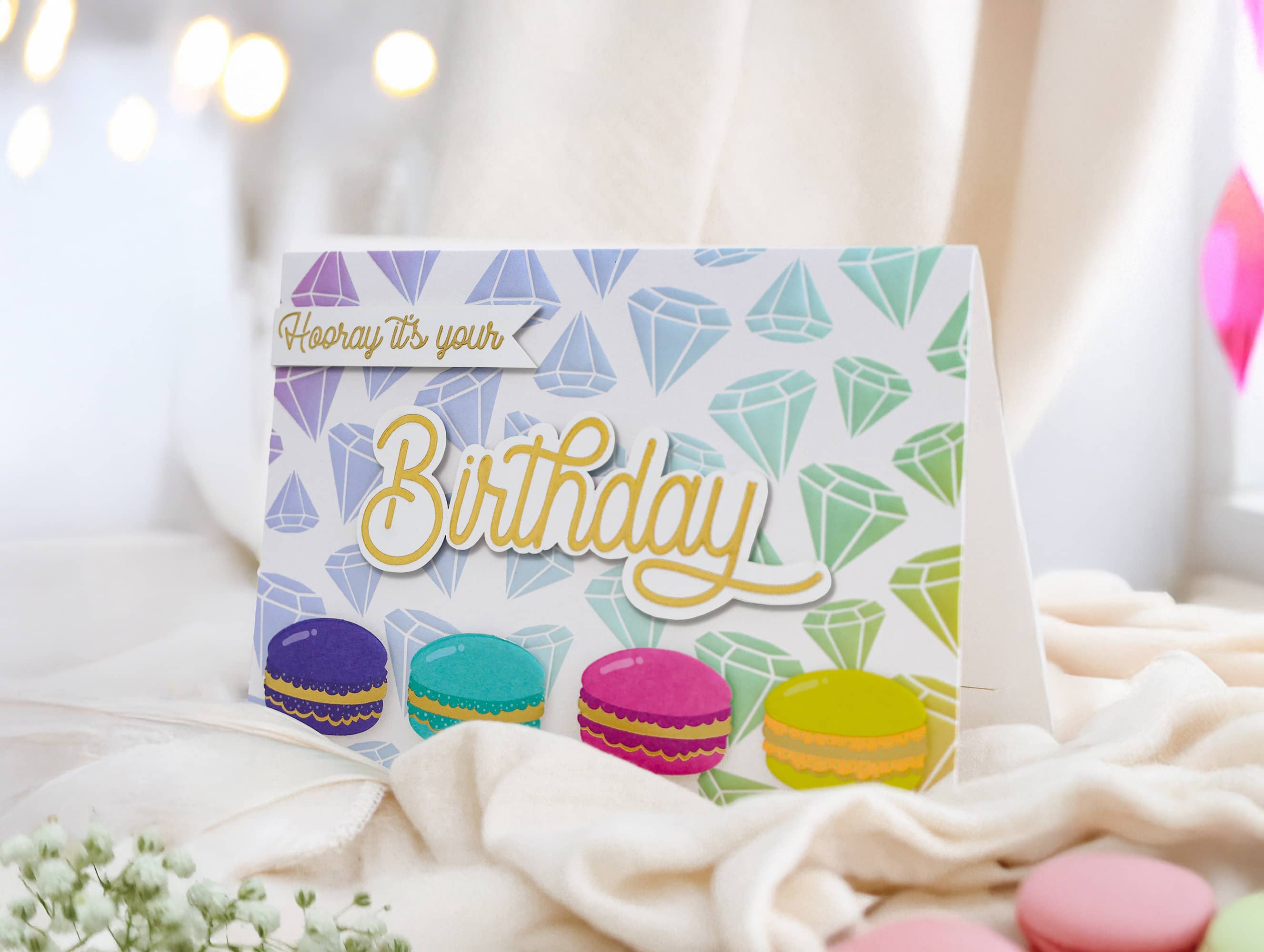 3D Geburtstagskarte SIGNATURE Hooray it's your Birthday