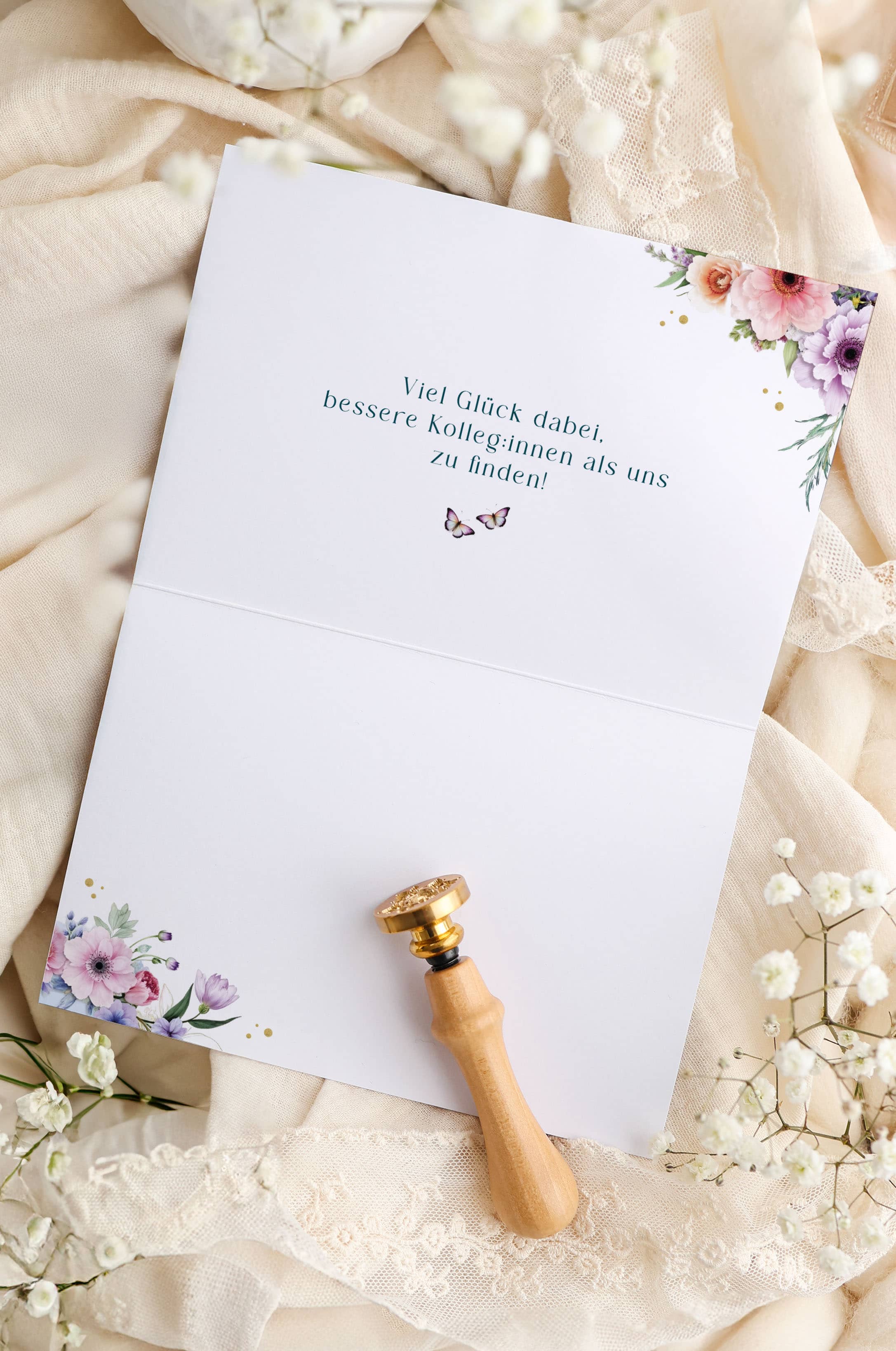 Abschiedskarte ELEGANT