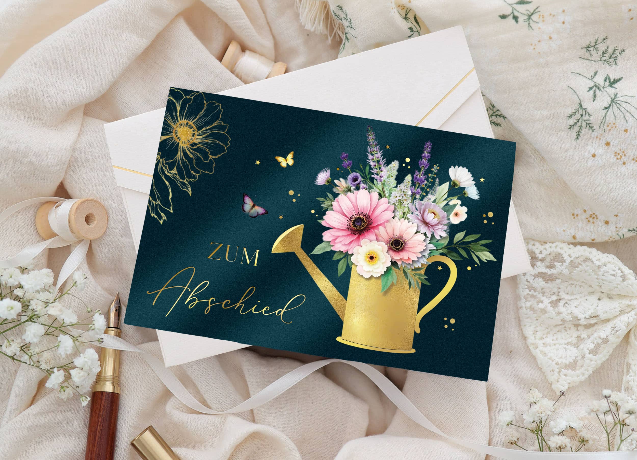 Abschiedskarte ELEGANT