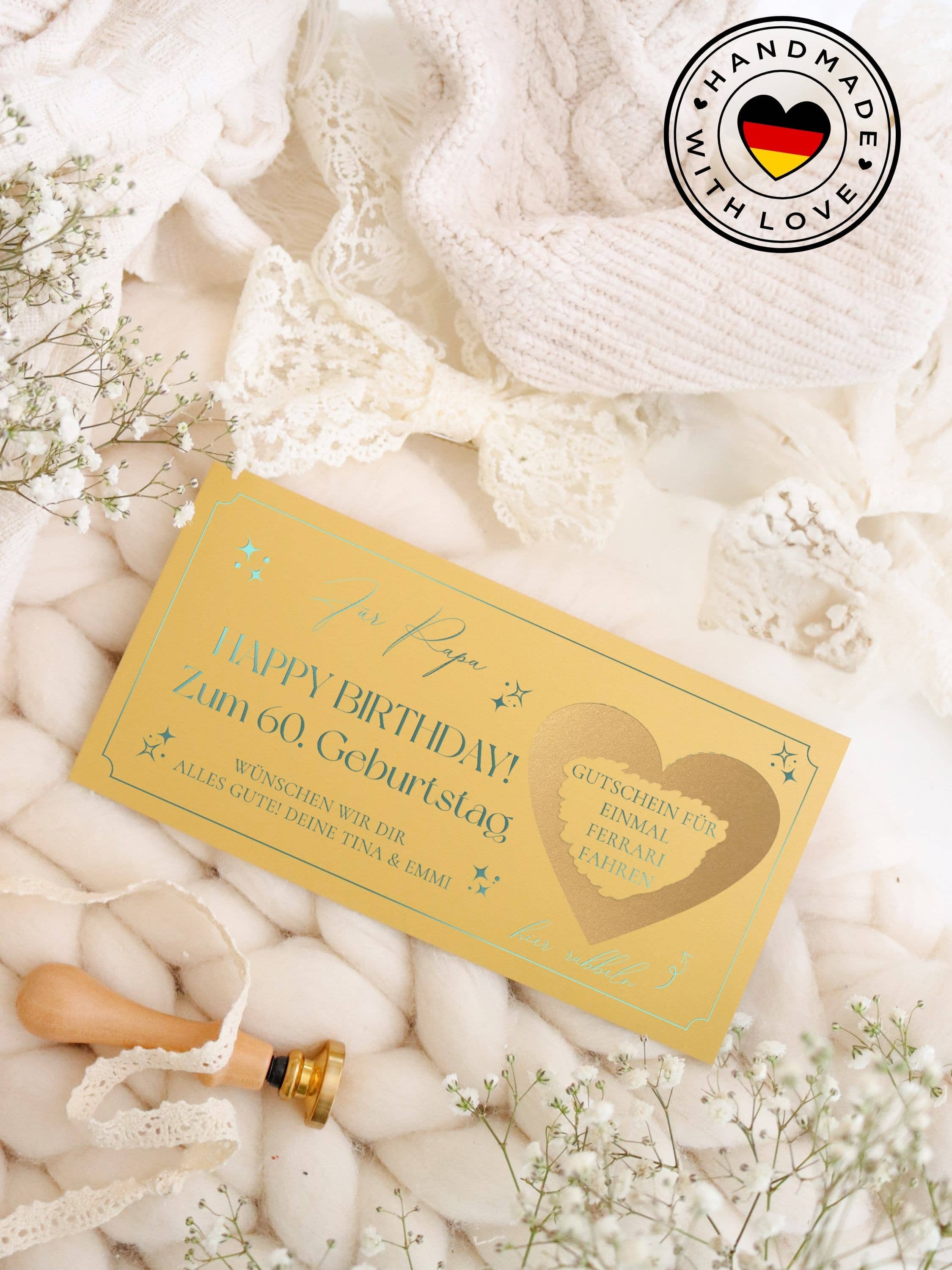 Geburtstagskarte personalisiert