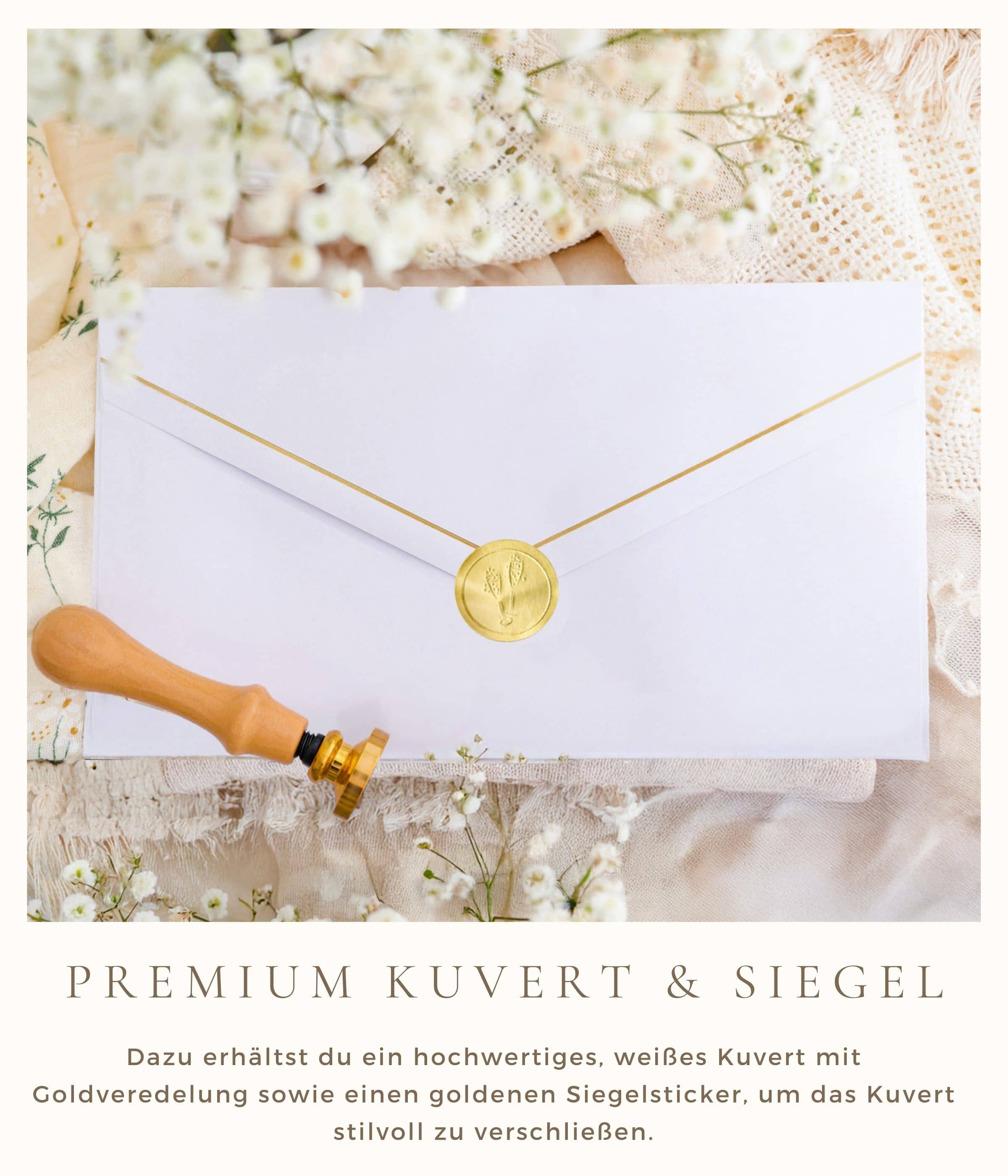 Hochzeitskarte Geldgeschenk - Petrol