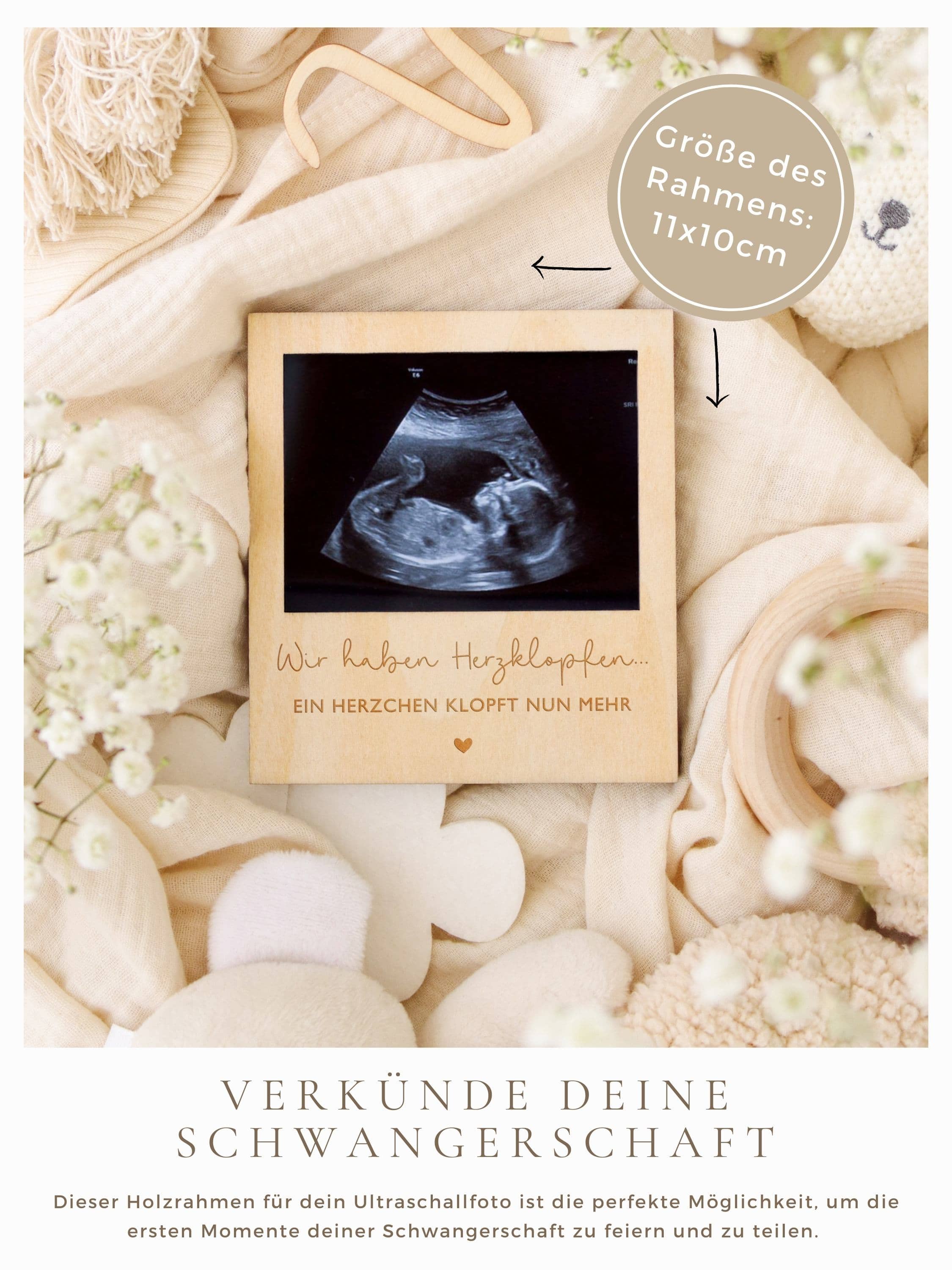 Ultraschallbild-Bilderrahmen