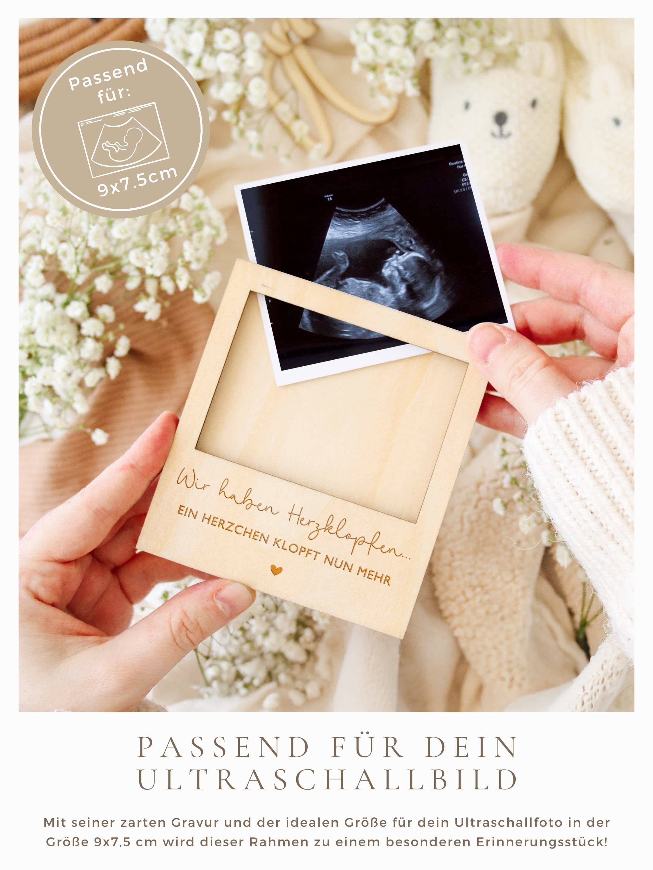 Ultraschallbild-Bilderrahmen