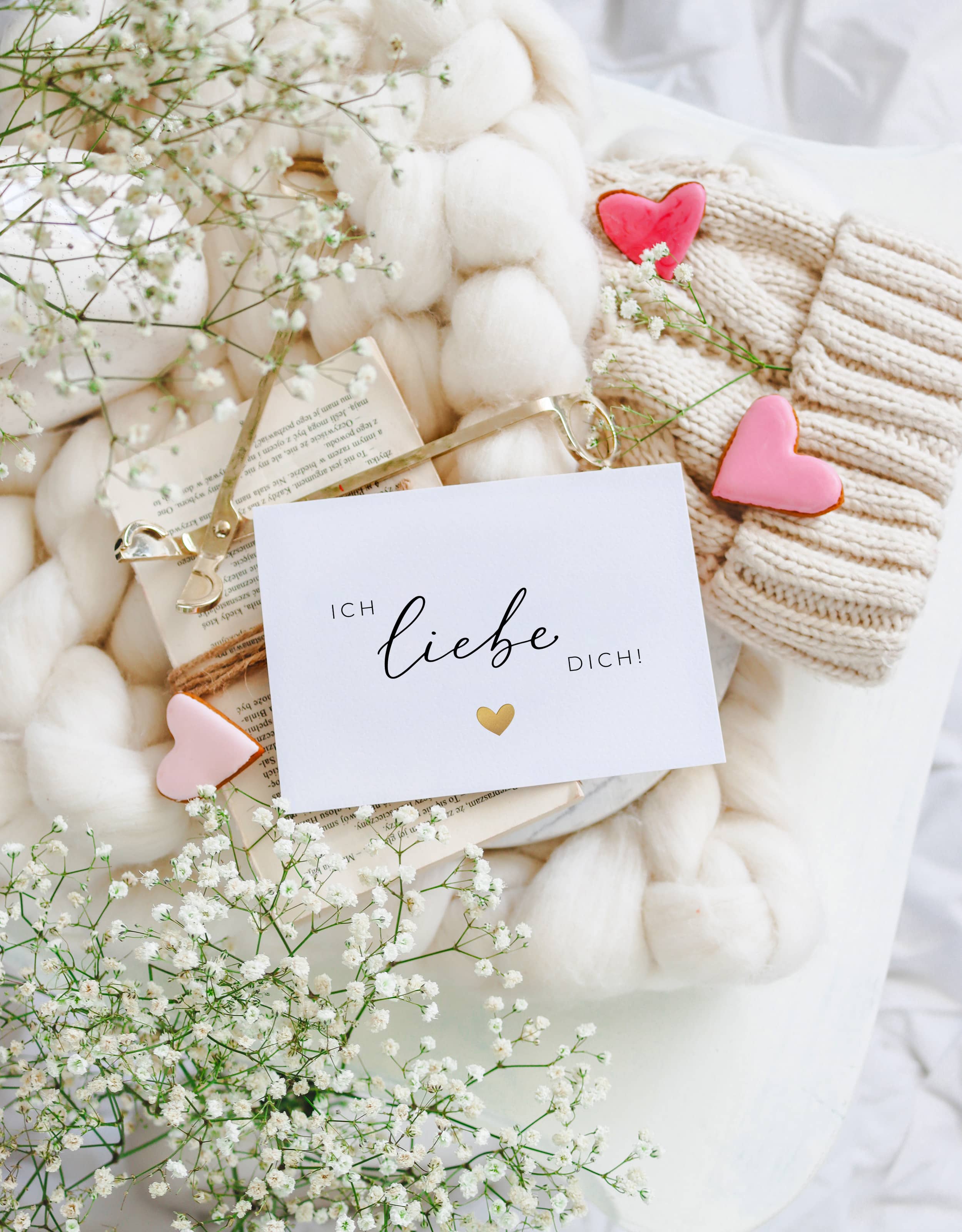 Ich liebe Dich Karte
