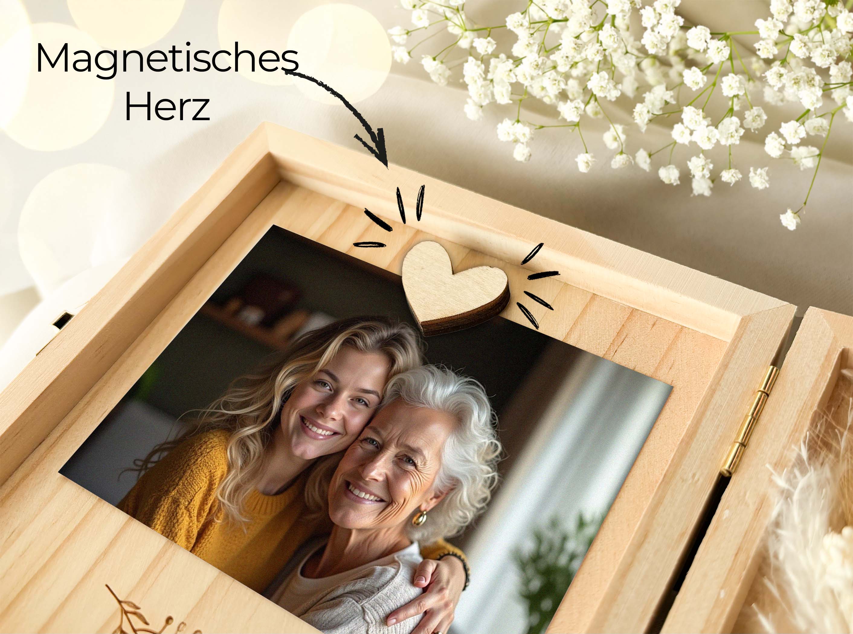 Geschenk Mama Holzbox