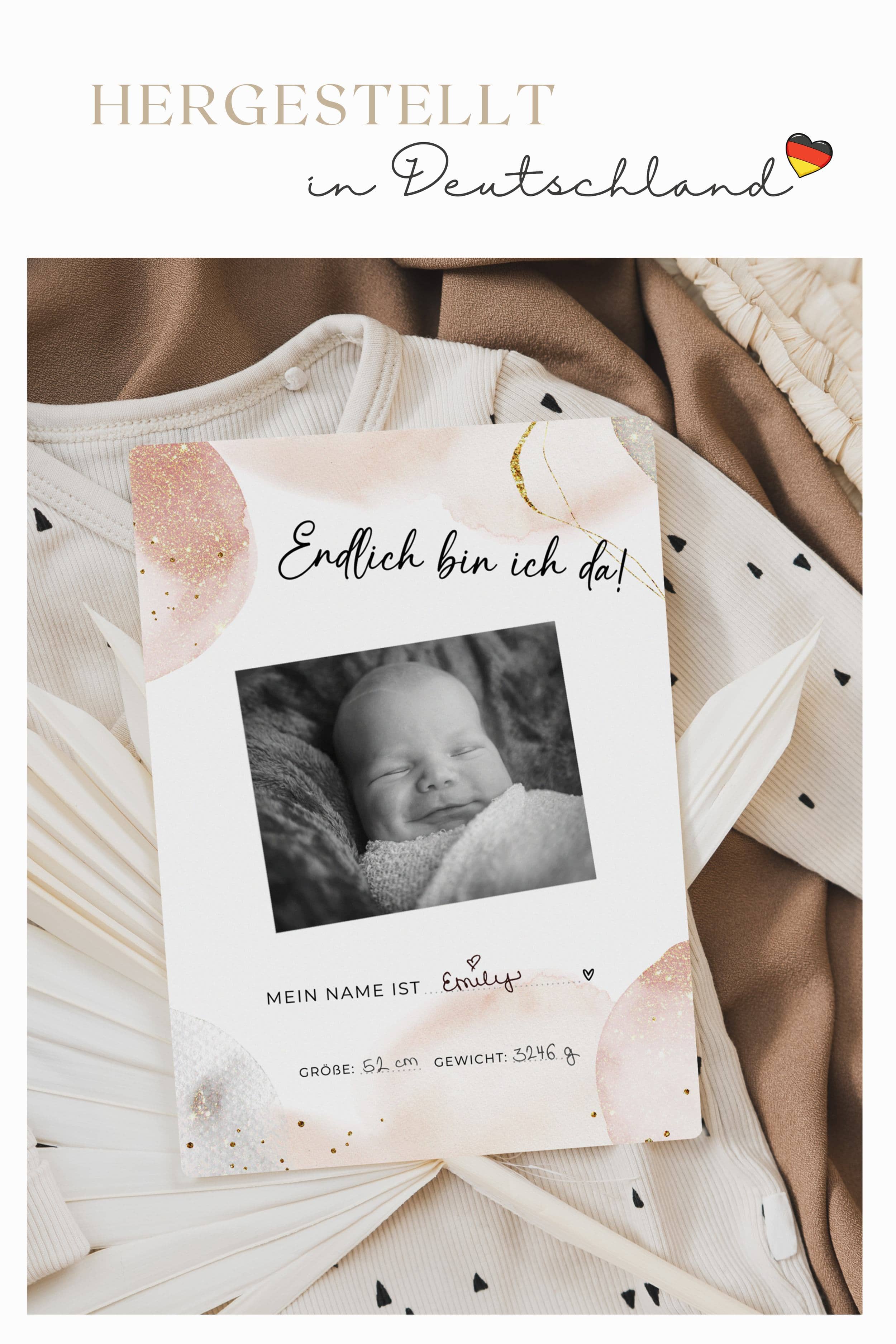 Meilensteinkarten Schwangerschaft Liebe im Bauch