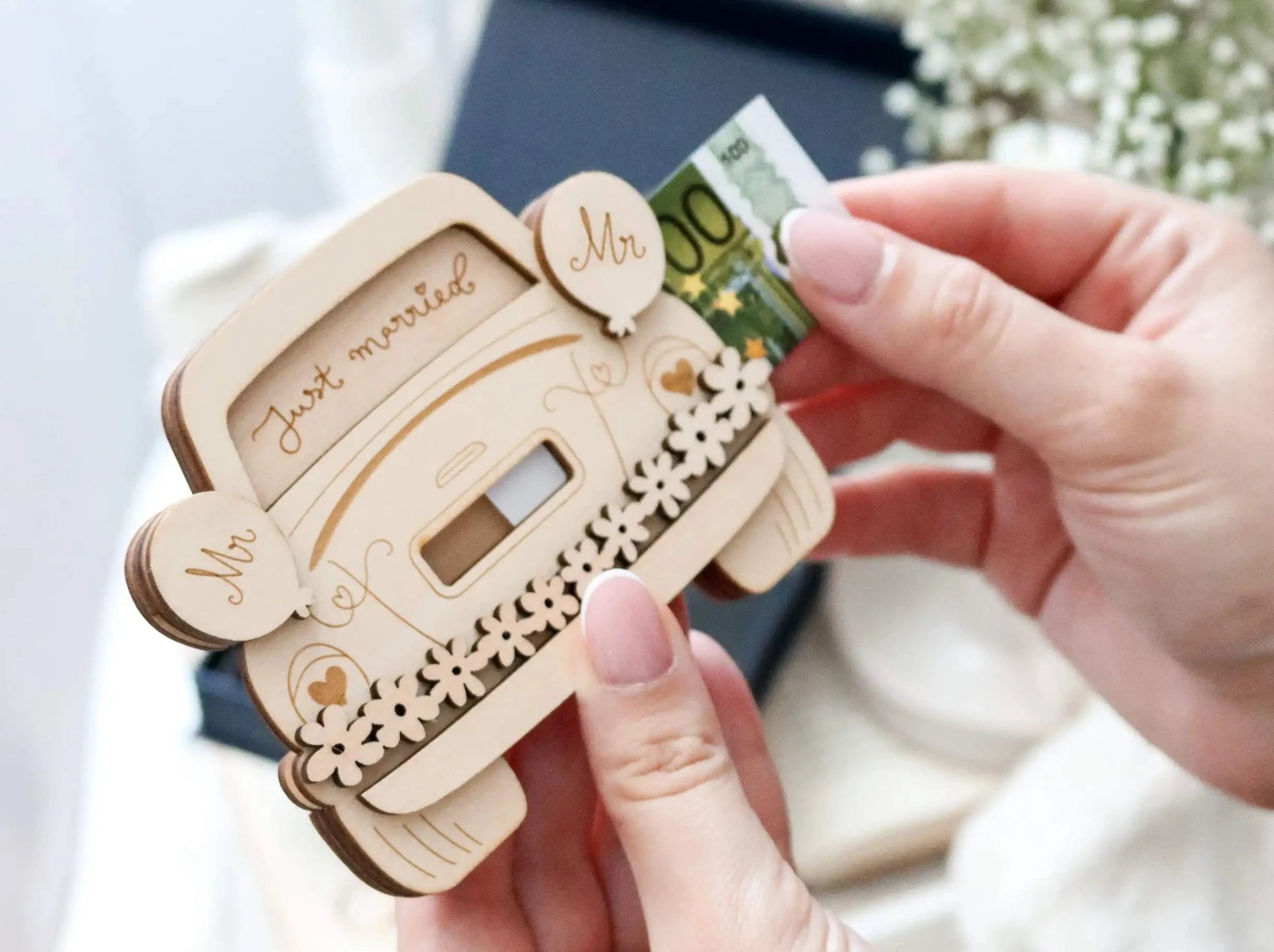 Geldgeschenk zur Hochzeit Mr Mr