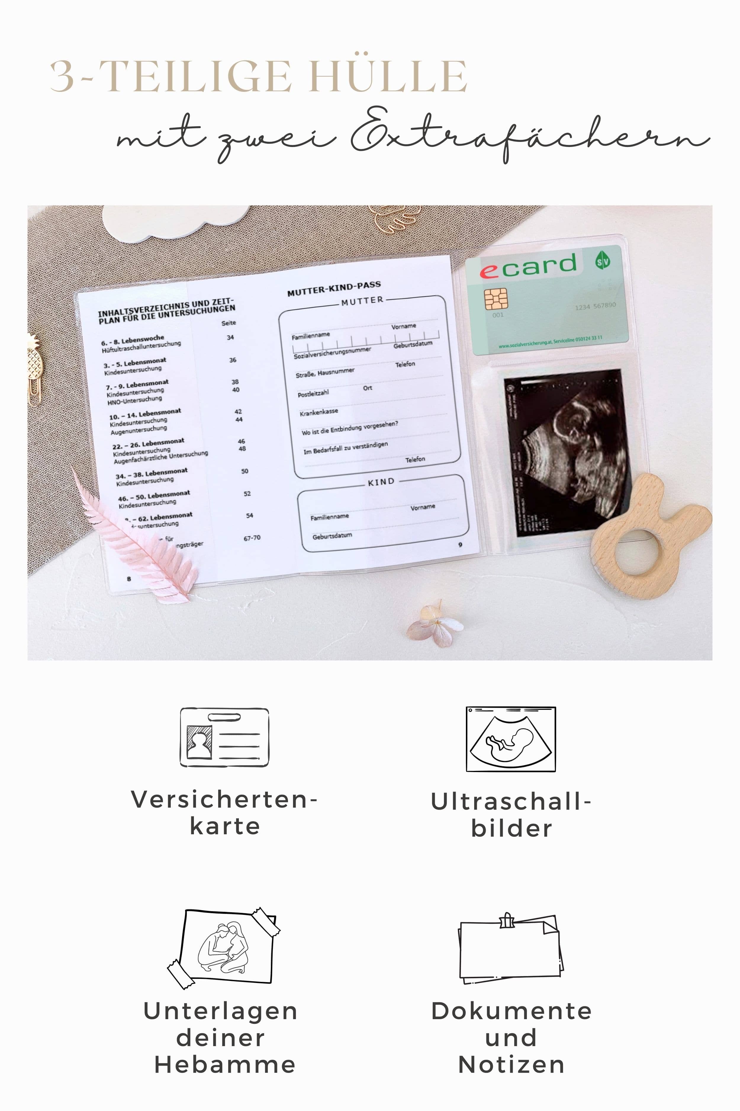 Mutter Kind Pass Hülle