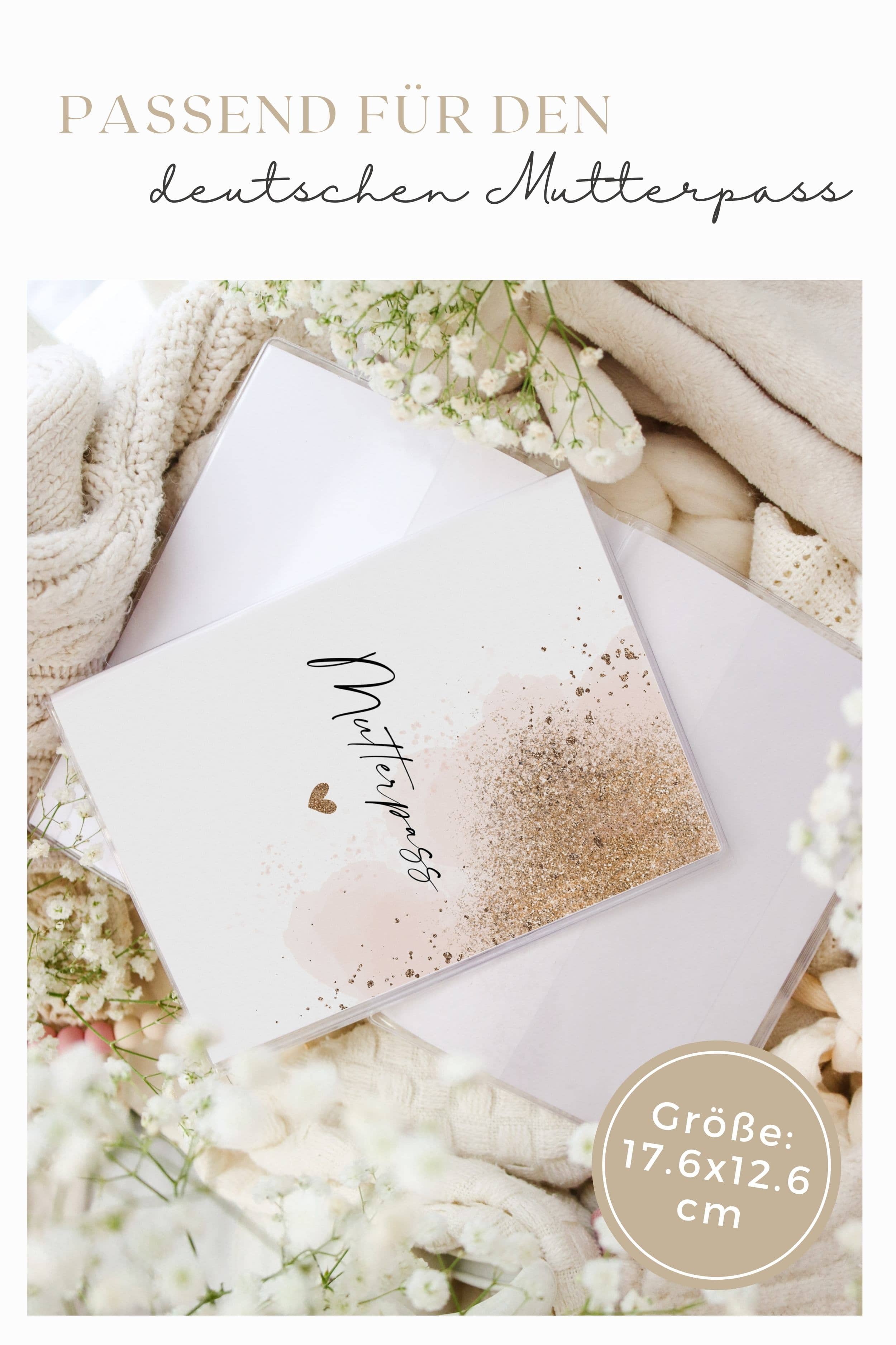 Mutterpasshülle personalisiert Glamour