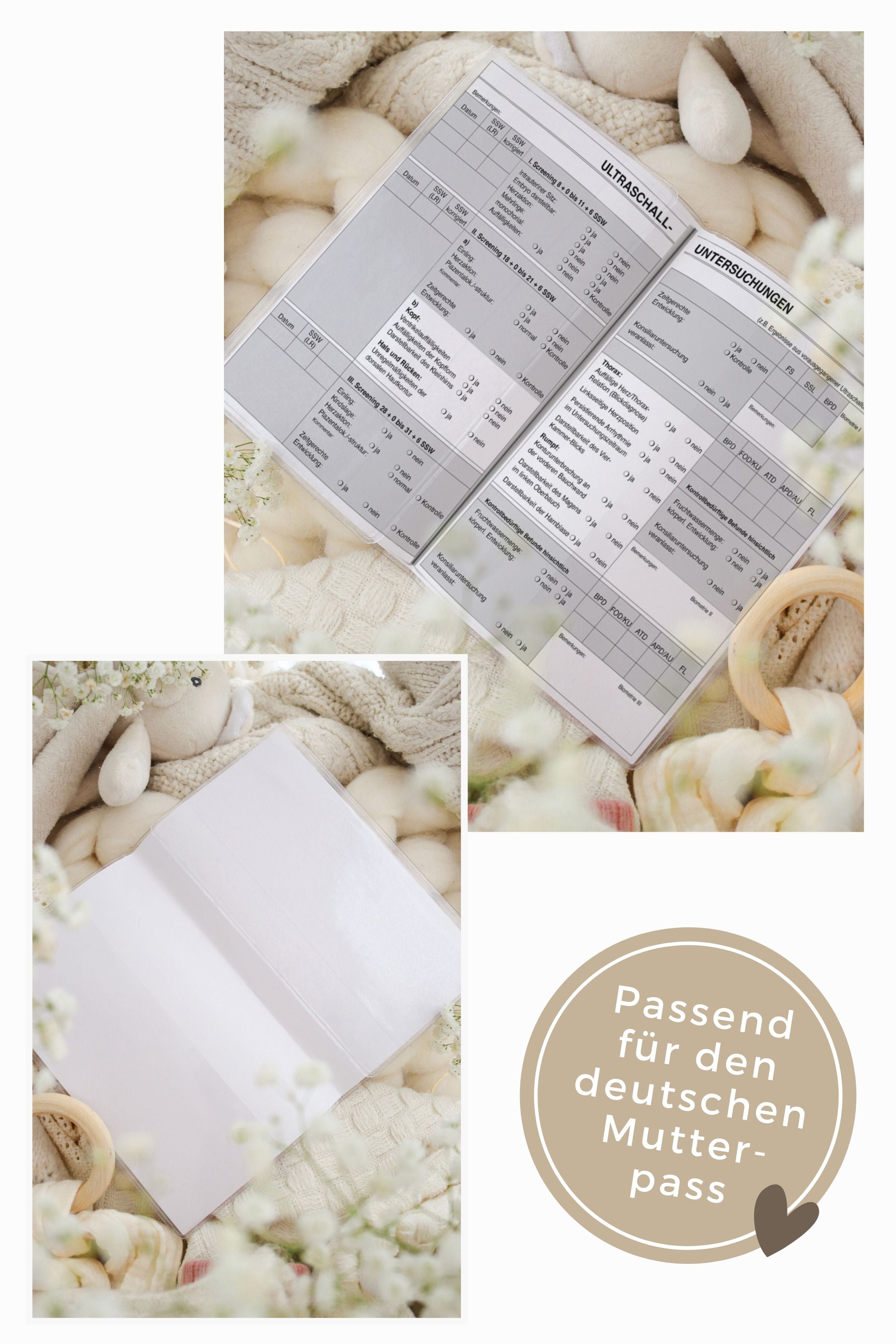 Mutterpasshülle personalisiert Mommy to be